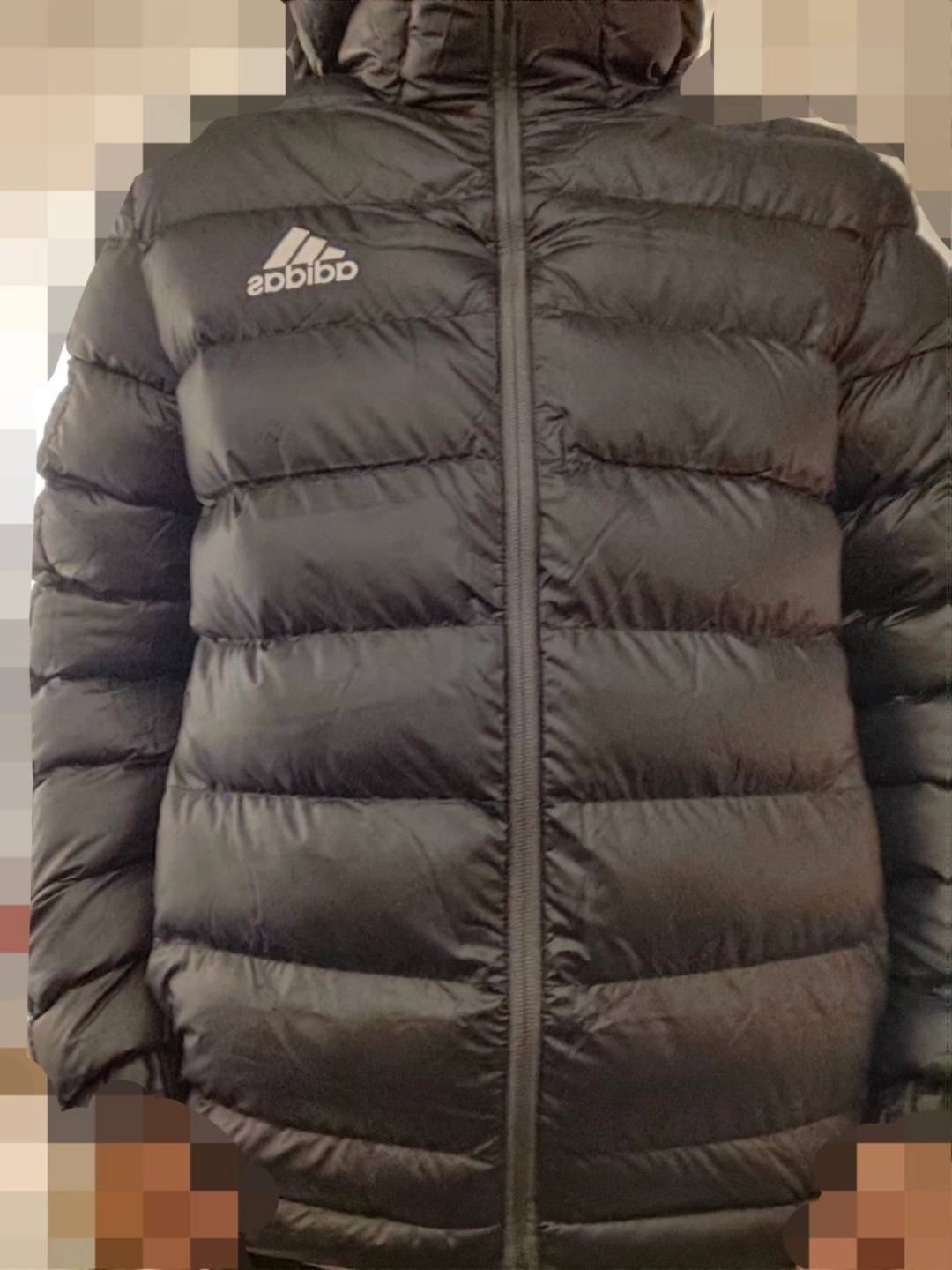 custom review-Adidas 3 Stripes Пуховая куртка Мужская