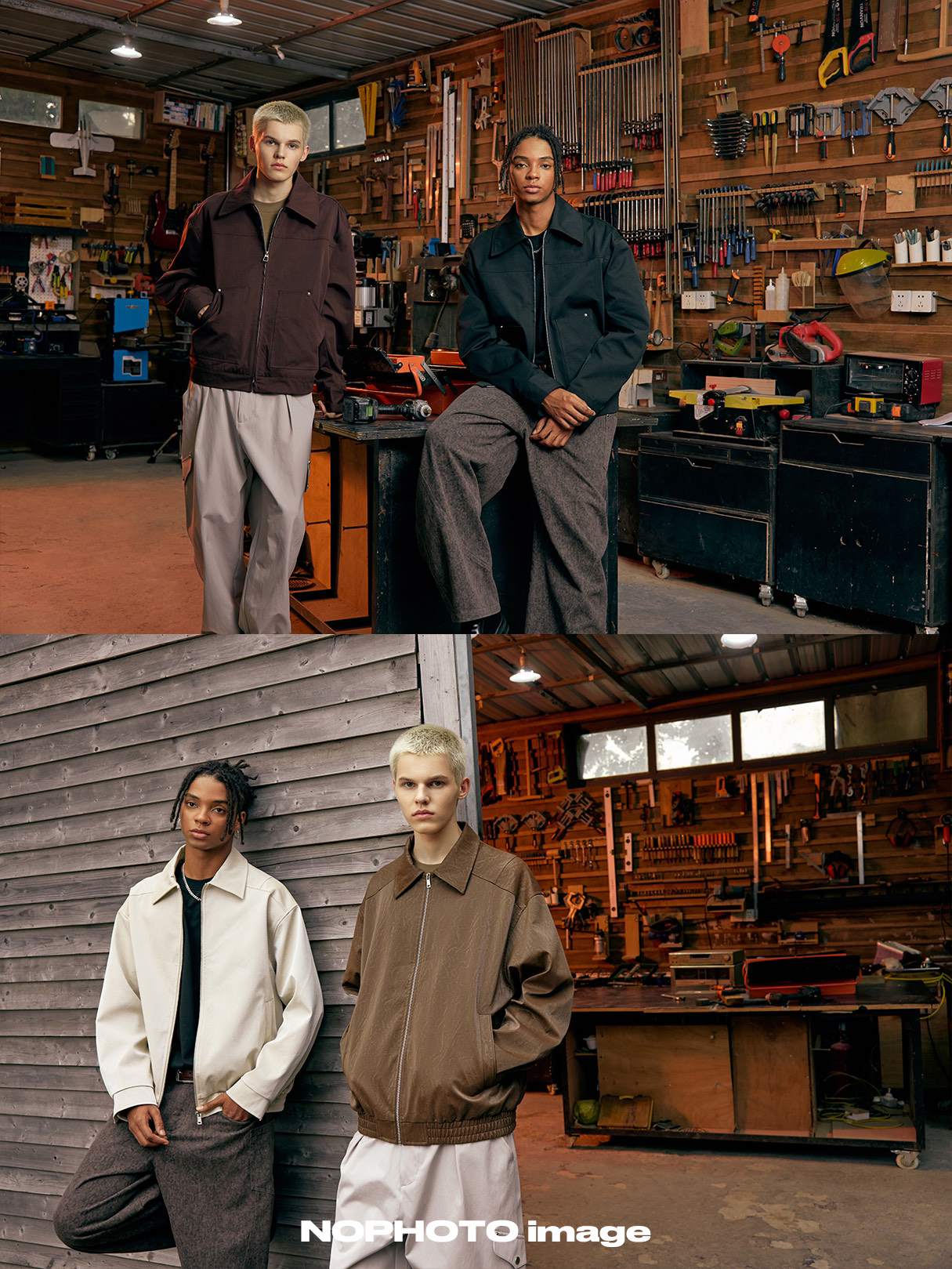 复古工装 美式工装拍摄