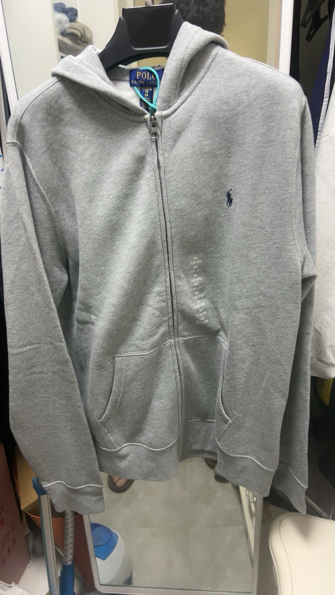 custom review-Polo Ralph Lauren Толстовка Серого цвета для детей