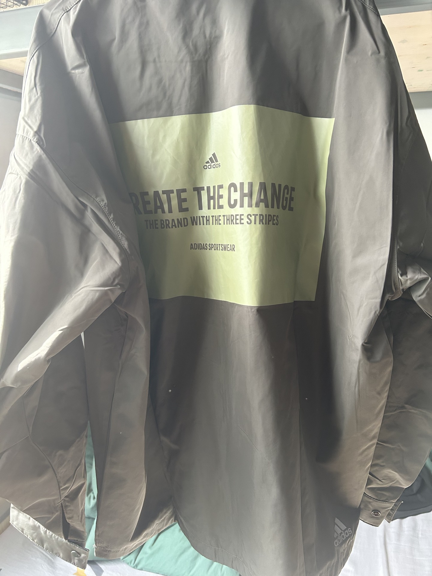 custom review-Adidas Originals Зеленый Мужской Куртки