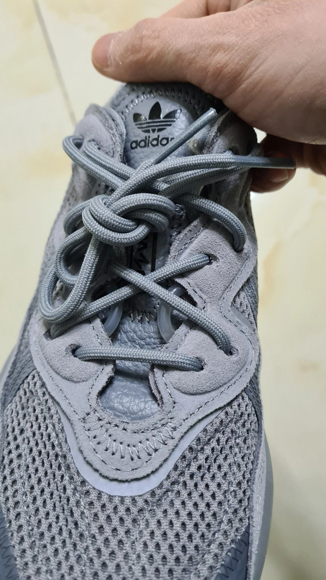 custom review-Adidas Originals Ozweego Low Топ Повседневная обувь Унисекс Серый