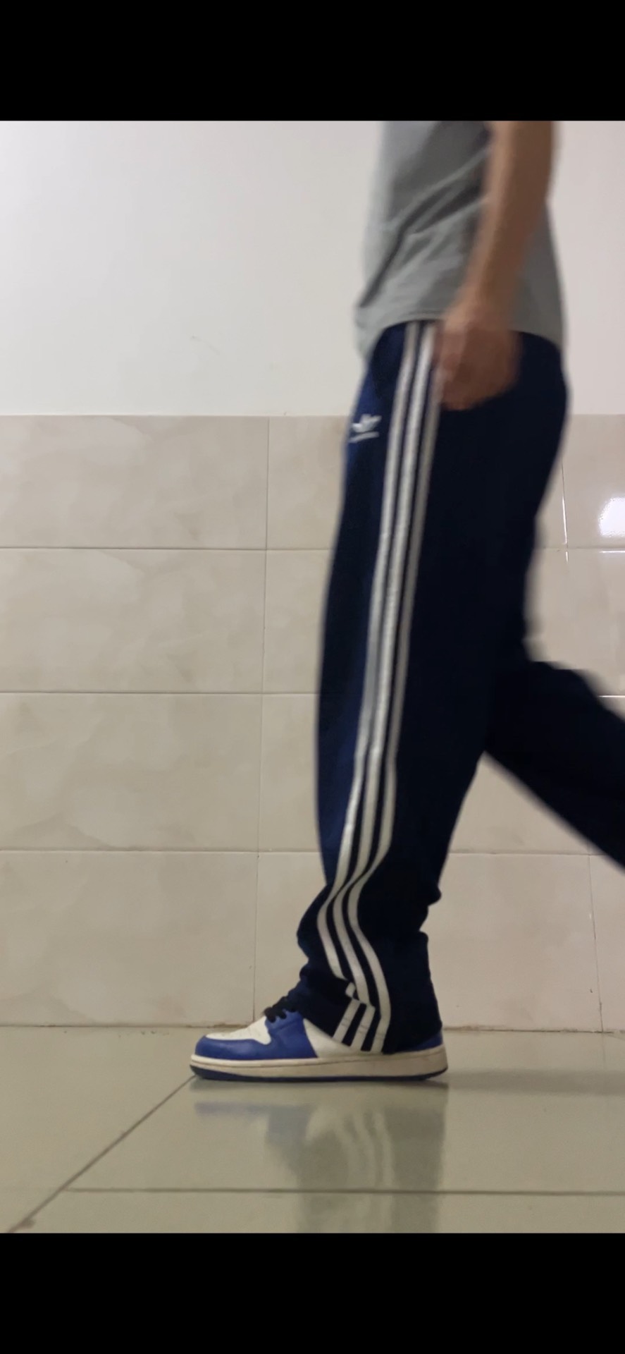 custom review-Adidas Originals Вязаные тренировочные штаны мужские темно-синие