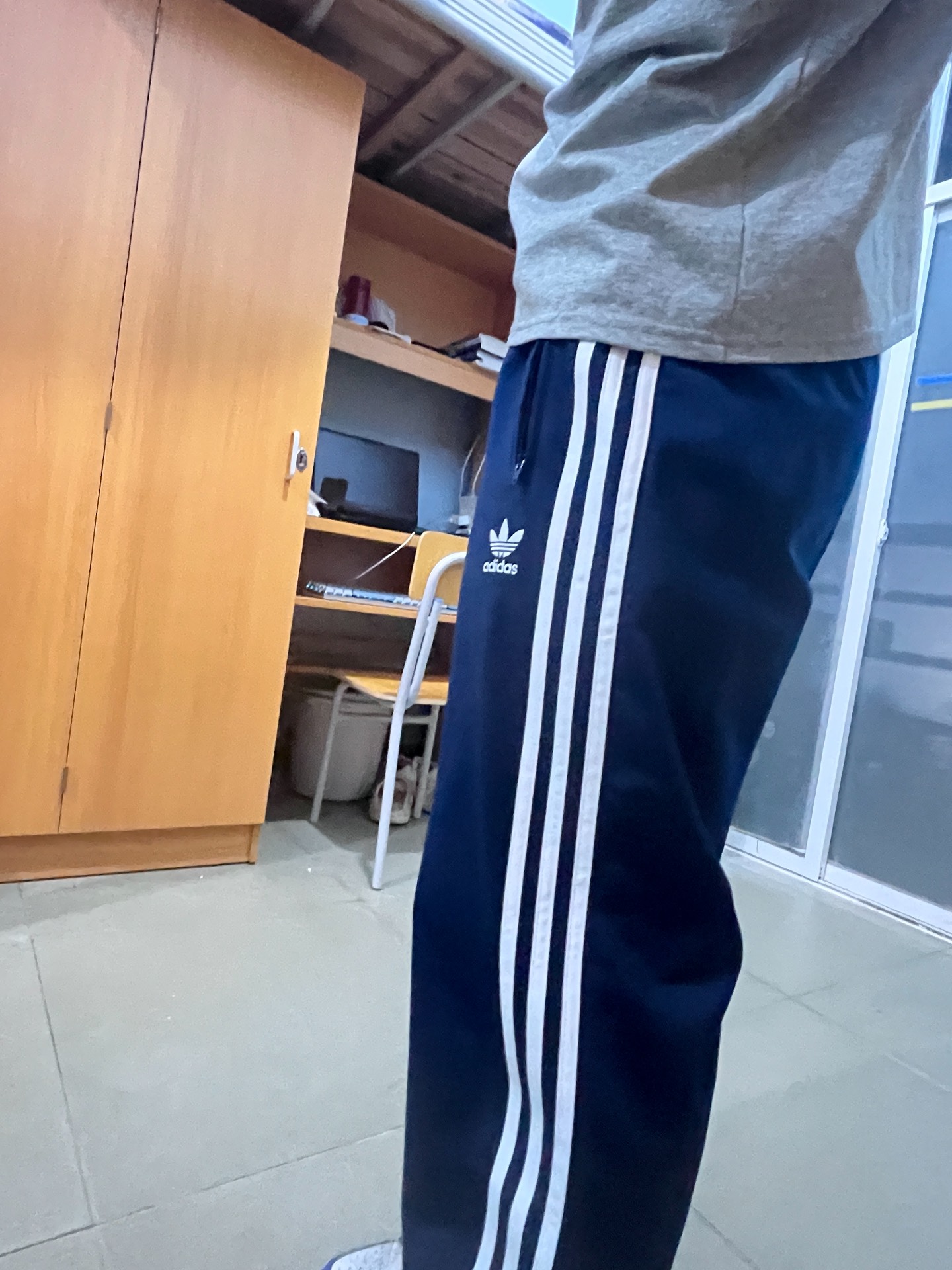custom review-Adidas Originals Вязаные тренировочные штаны мужские темно-синие
