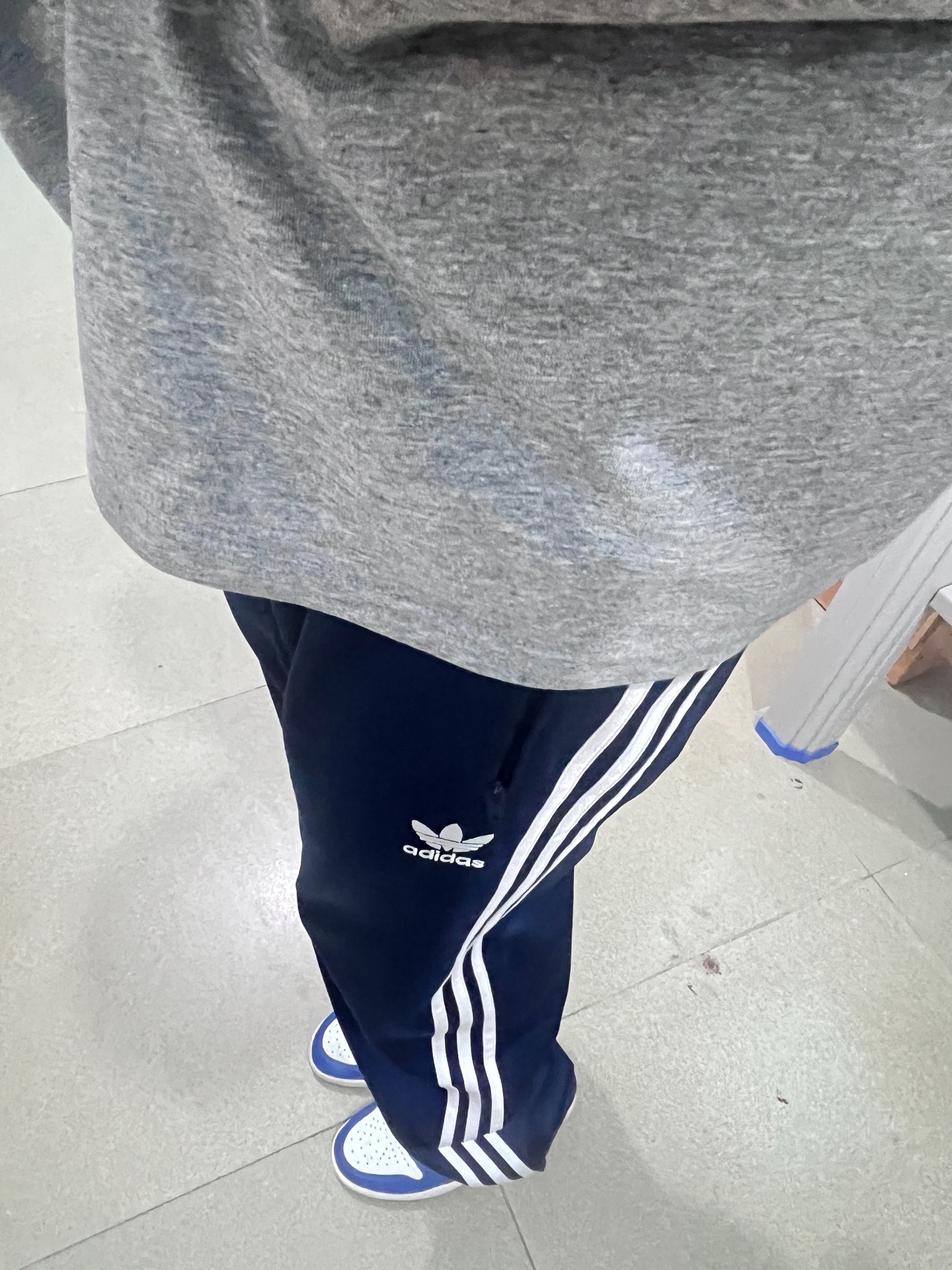 custom review-Adidas Originals Вязаные тренировочные штаны мужские темно-синие
