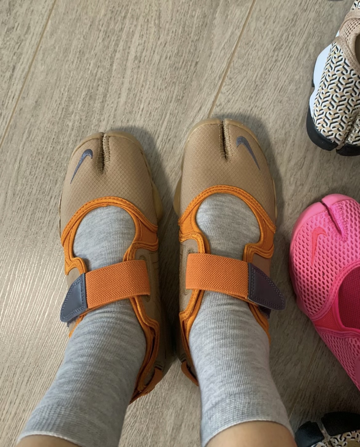 custom review-Nike Air Rift BR Пляжные сандалии Женские Желтые