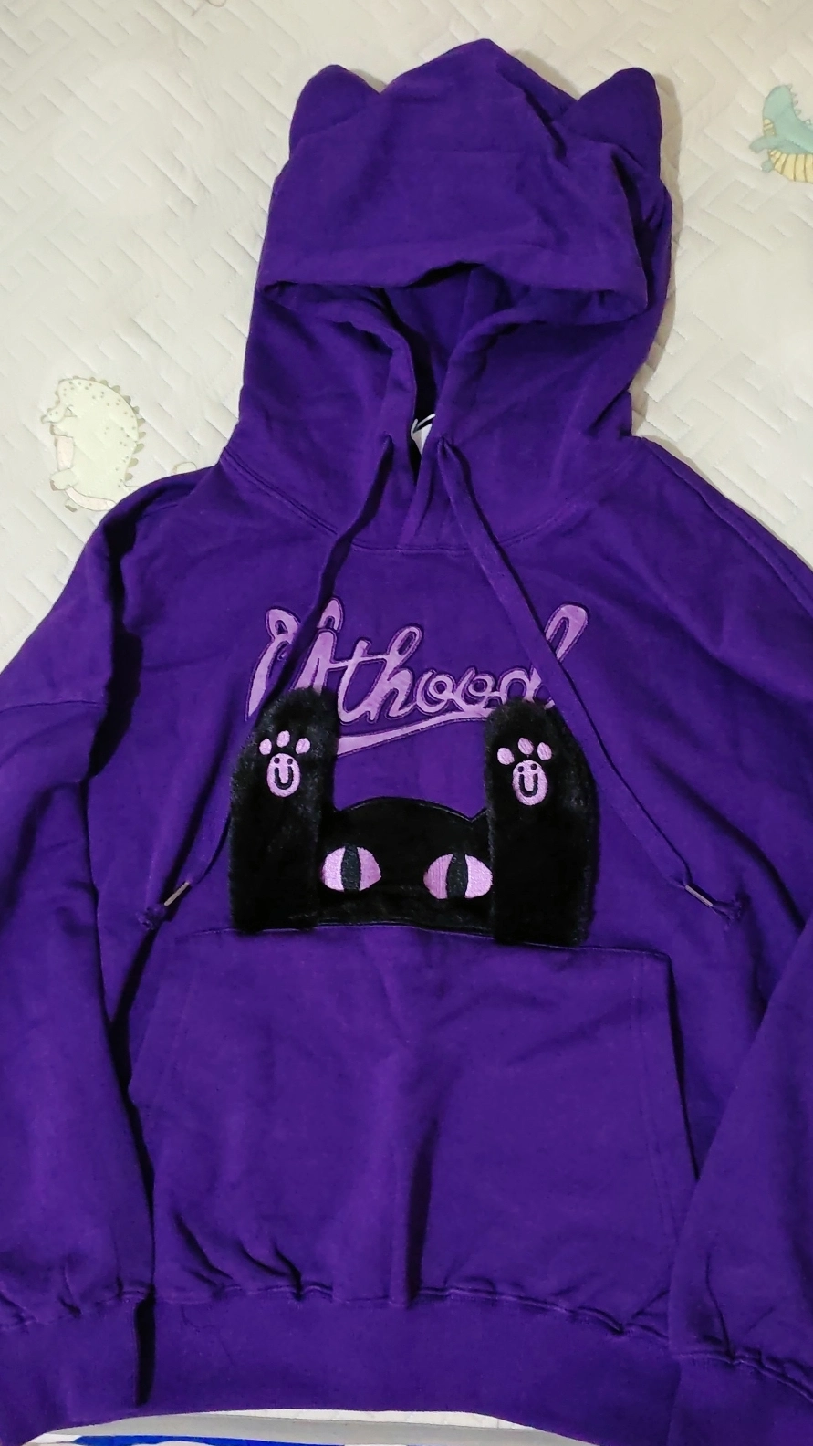 custom review-Guuka 23AW Свитшот Унисекс Фиолетовый