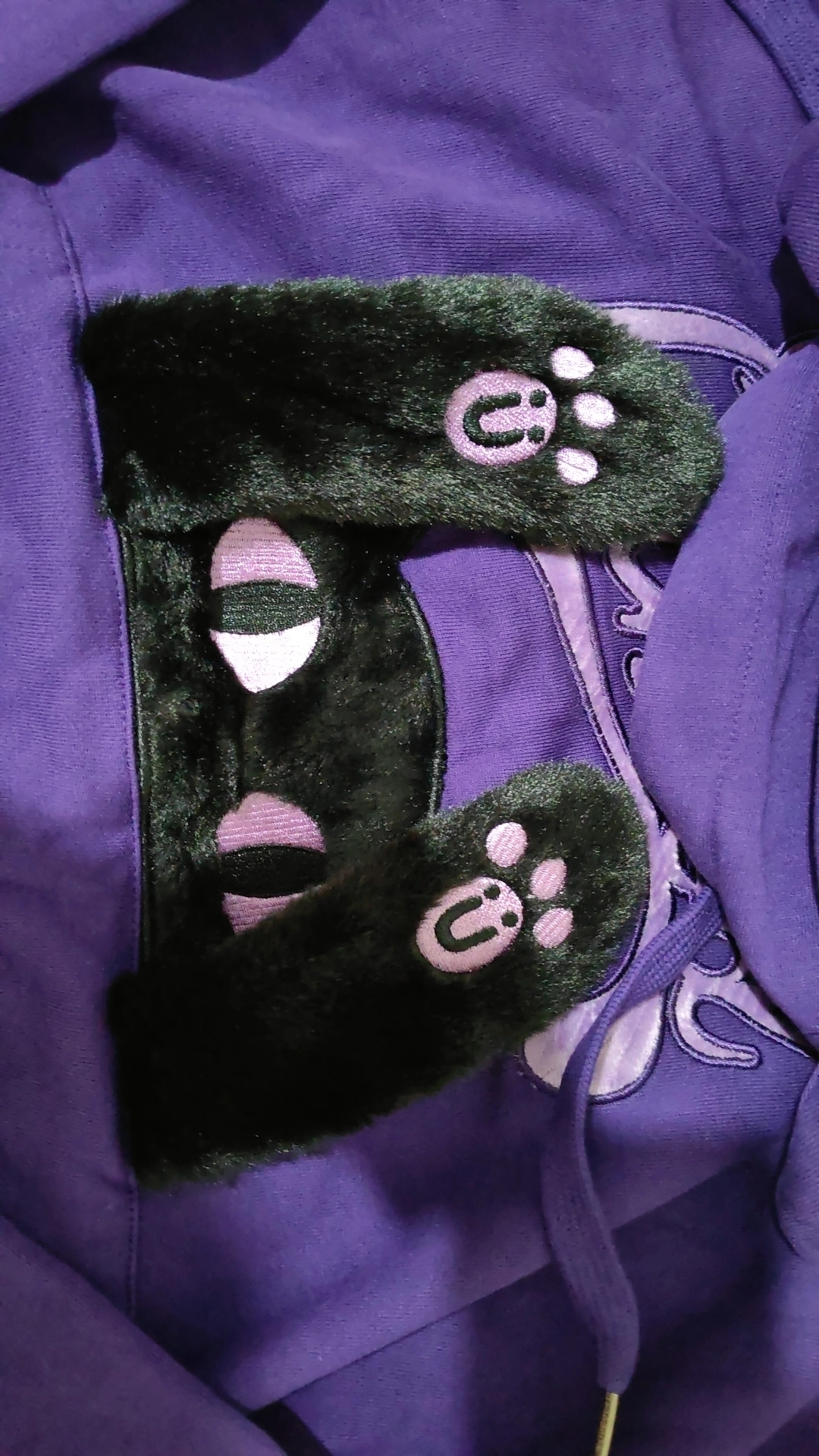 custom review-Guuka 23AW Свитшот Унисекс Фиолетовый