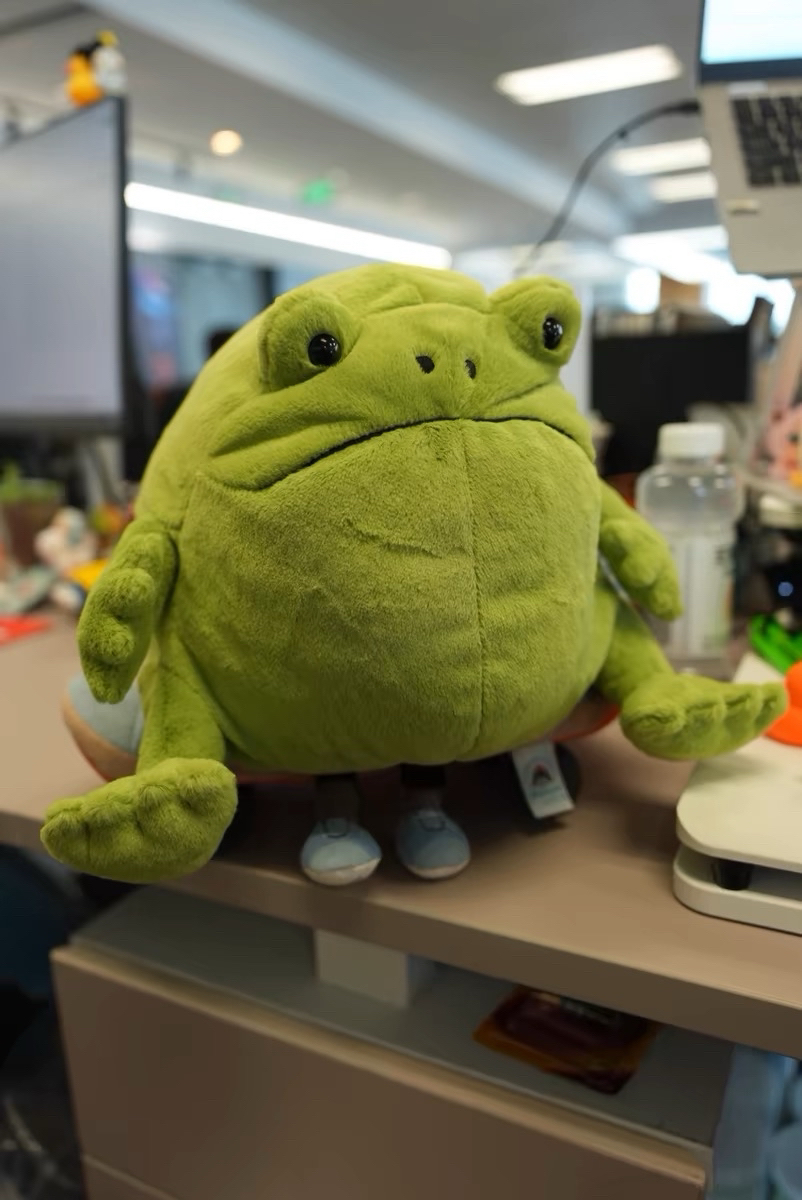 custom review-JELLYCAT Рождественская серия Дерево Дождь Лягушка Милый Куклы Плюшевая кукла 26 см Длина тела в сидячем положении