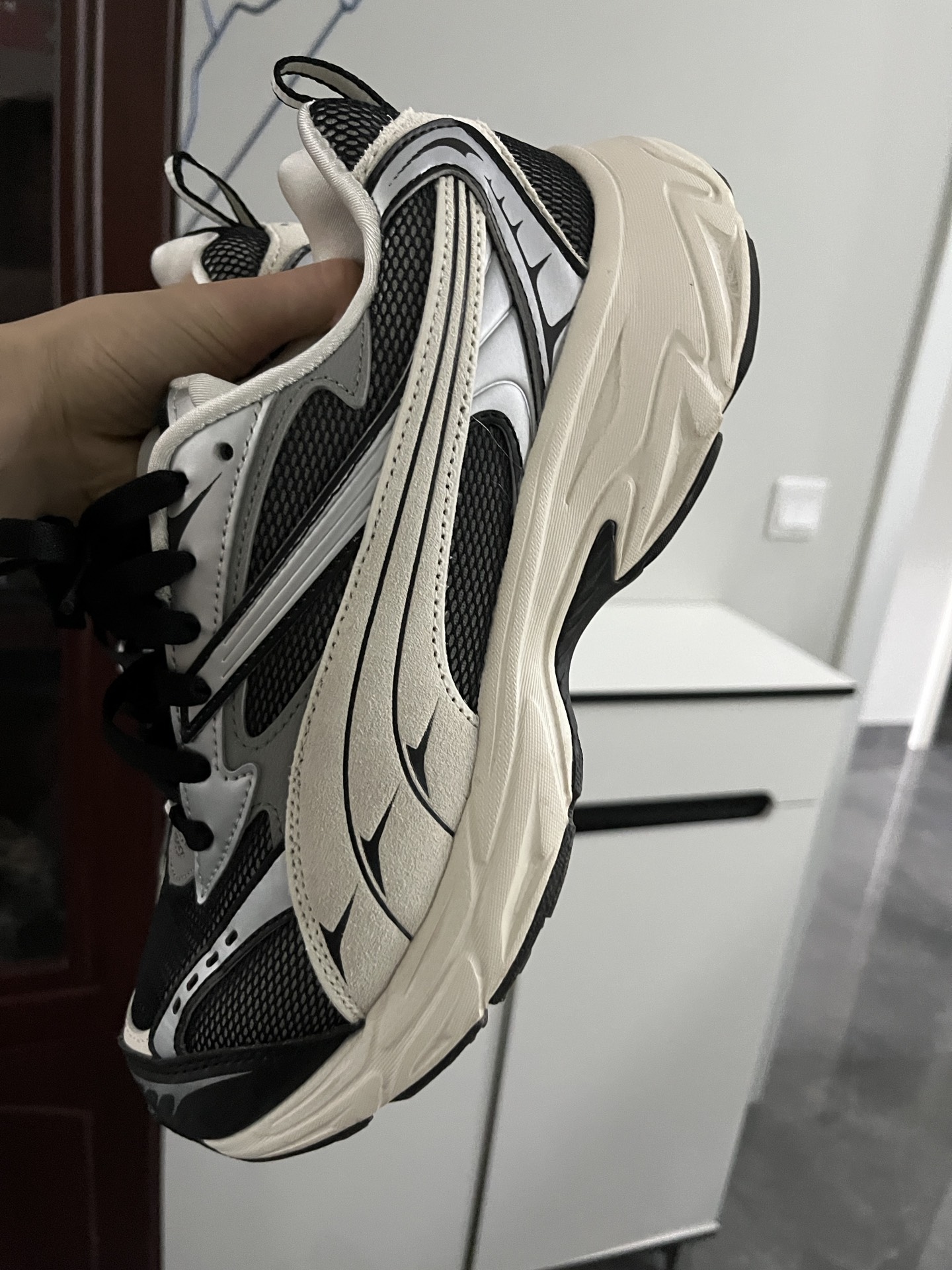 custom review-PUMA Morphic Ретро Амортизация Износостойкий Низкий Топ Повседневная Обувь Унисекс Черный Серебряный