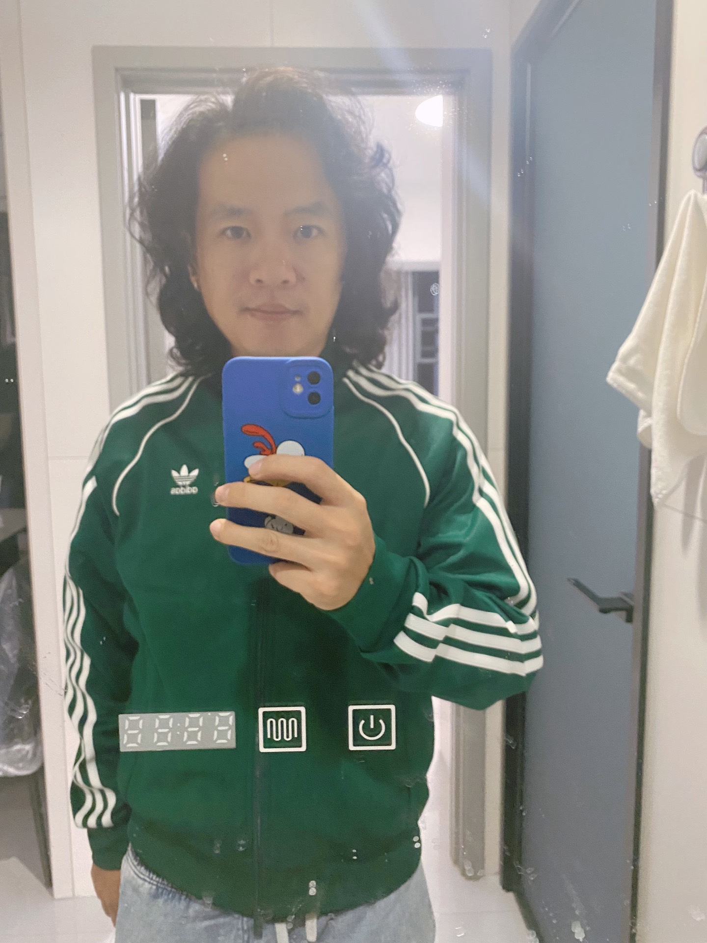 custom review-Adidas Originals COLOR CLASSICS Бейсбольная куртка Мужская Зеленая