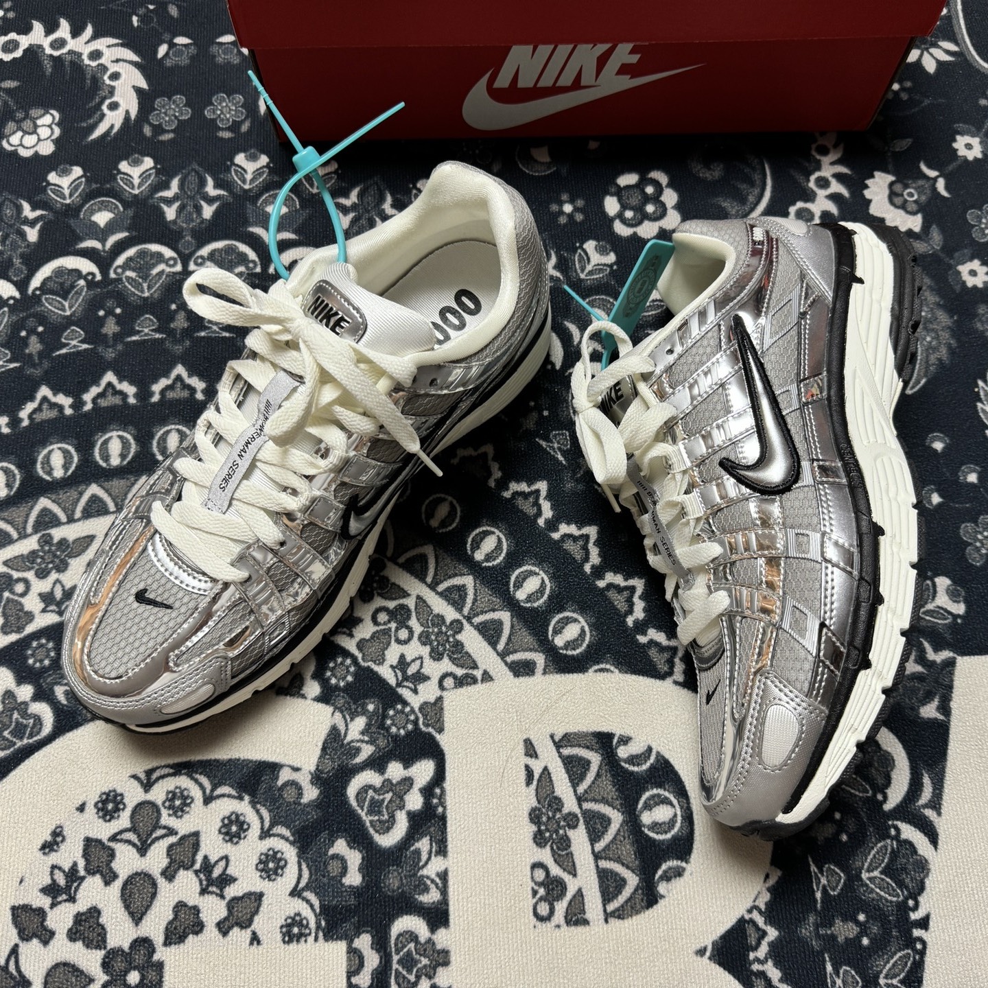 custom review-Nike P-6000 Metallic Silver