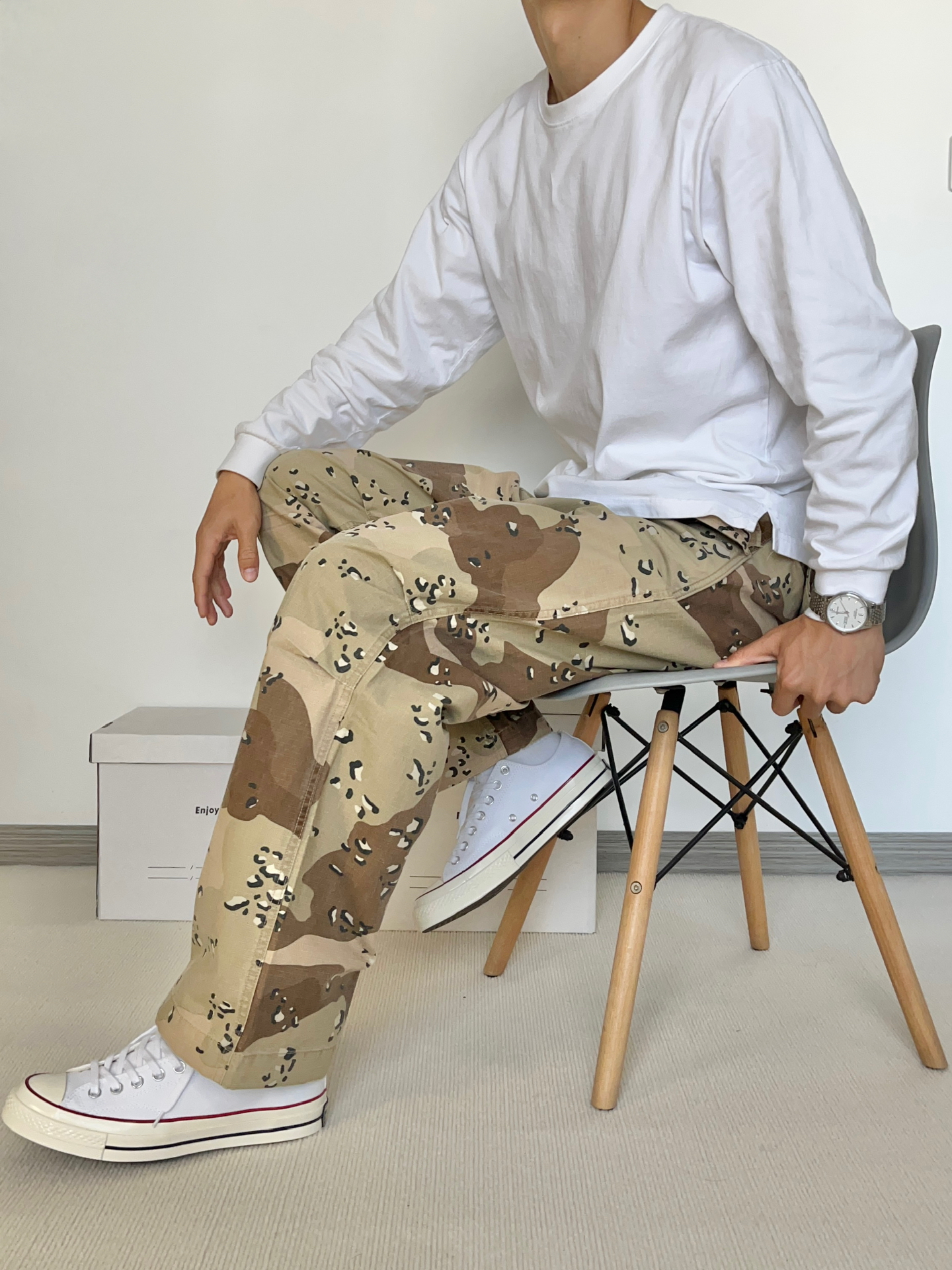 沙漠迷彩裤太特别了吧