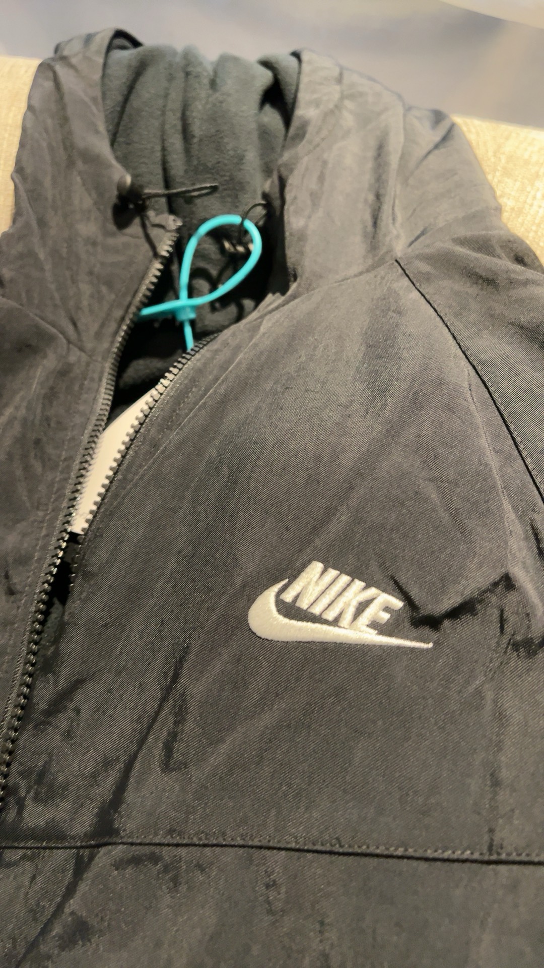 custom review-Nike WINDRUNNER Куртка Мужская Черная