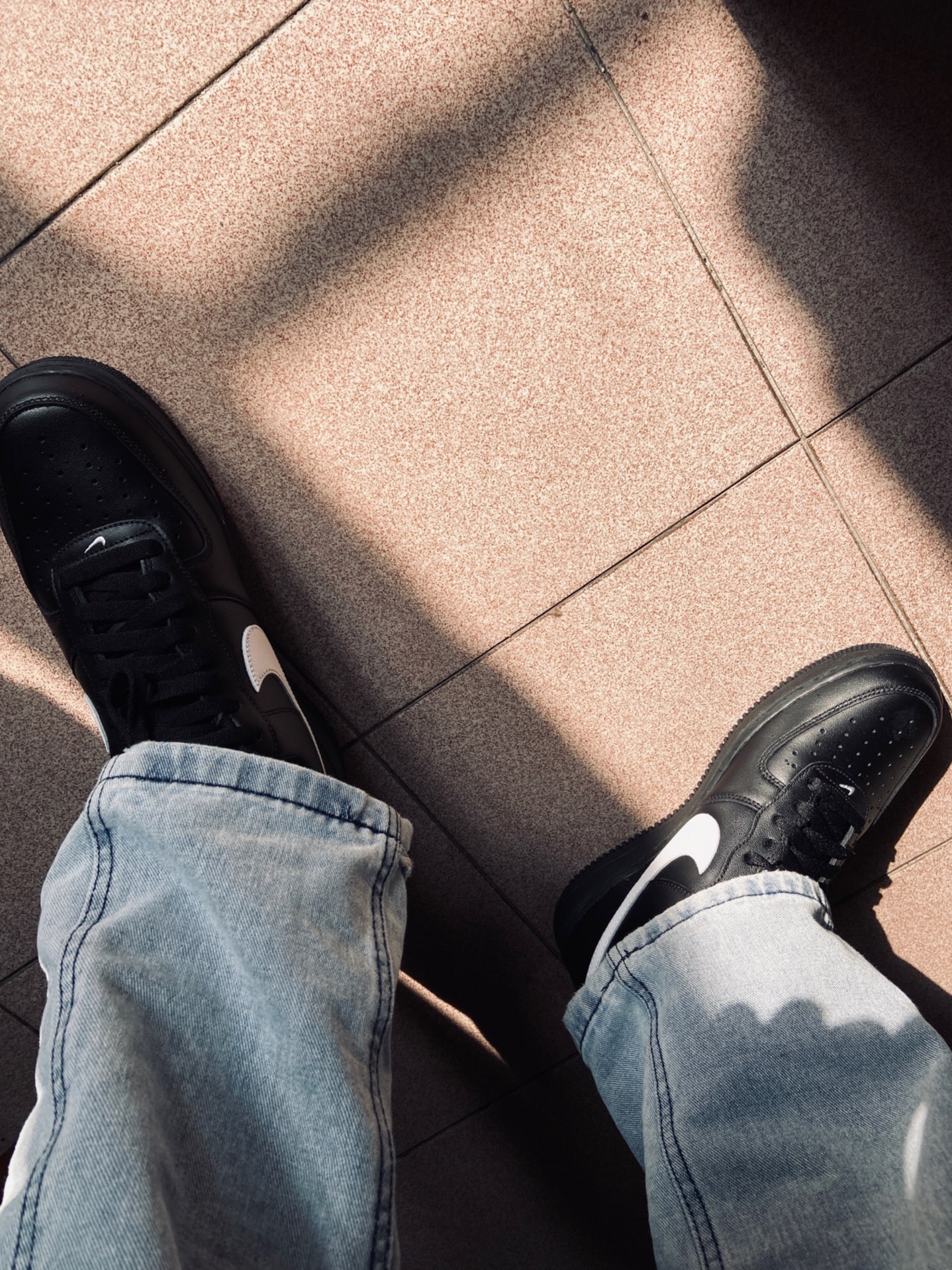 custom review-Nike Air Force 1 Abrasion Resistant Низкие Кроссовки для скейтбординга Унисекс Черный Белый