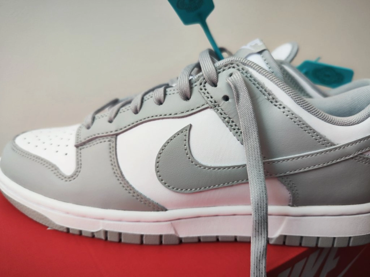 custom review-Nike Dunk Low Grey Fog Men's