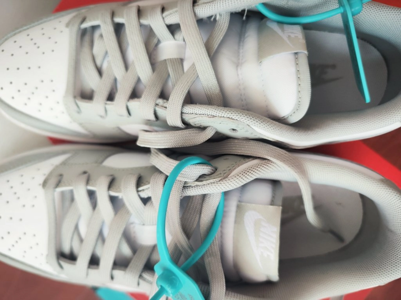 custom review-Nike Dunk Low Grey Fog Men's