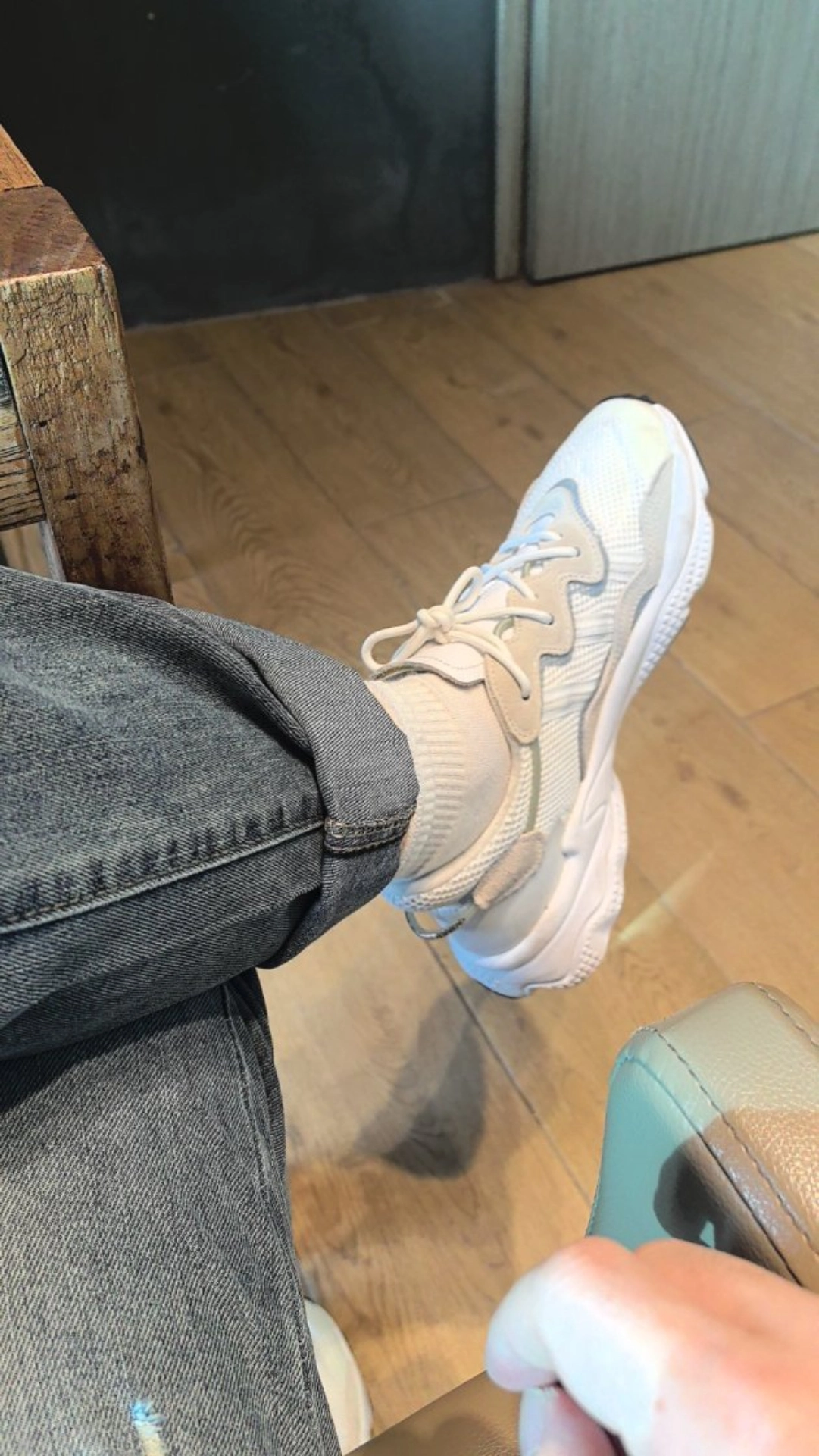 custom review-Adidas Originals Ozweego Амортизация Противоскользящий Устойчивый к истиранию Легкий Низкий Топ