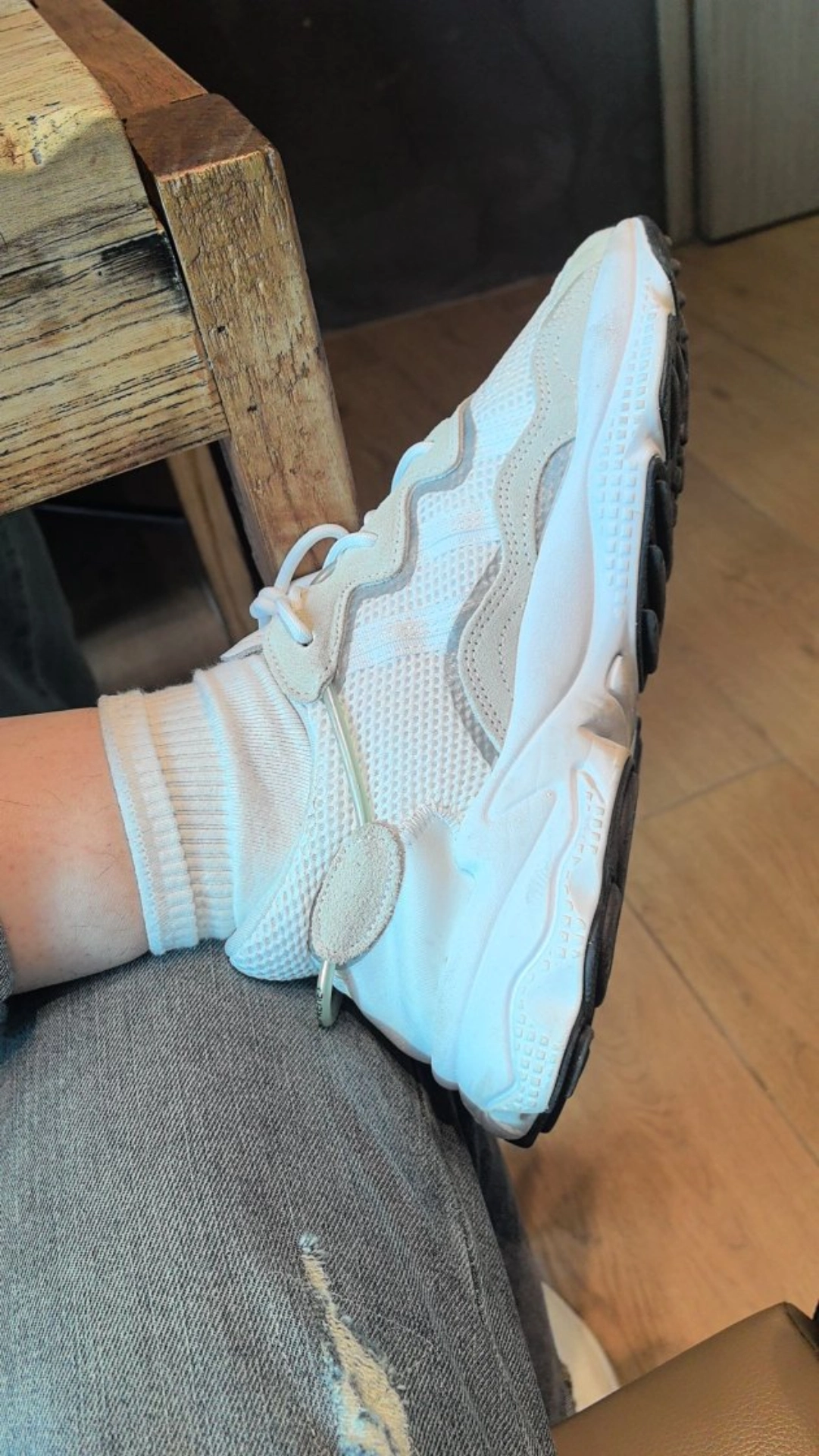 custom review-Adidas Originals Ozweego Амортизация Противоскользящий Устойчивый к истиранию Легкий Низкий Топ