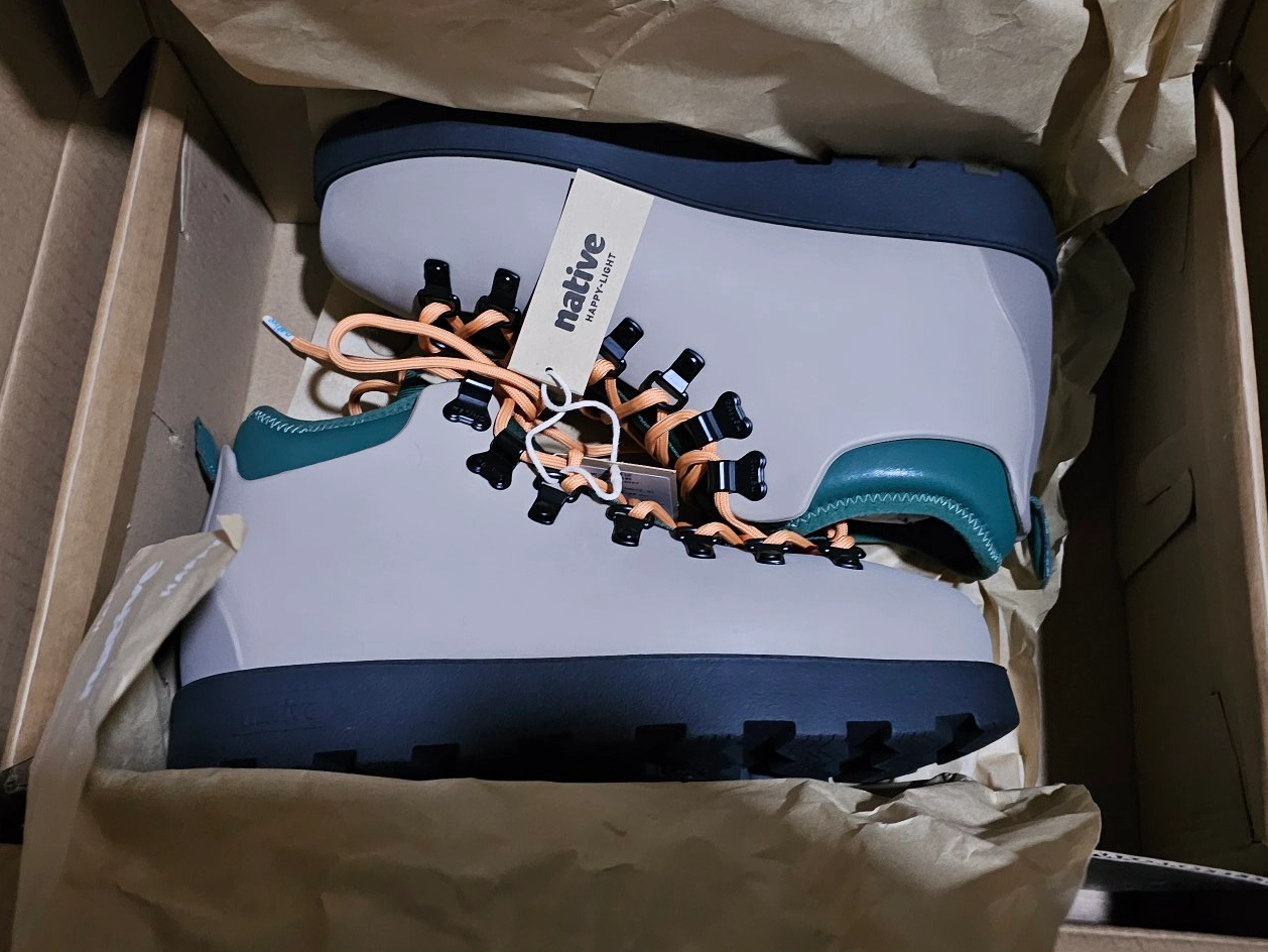 custom review-Native Shoes Мартин Ботинок Унисекс Серый