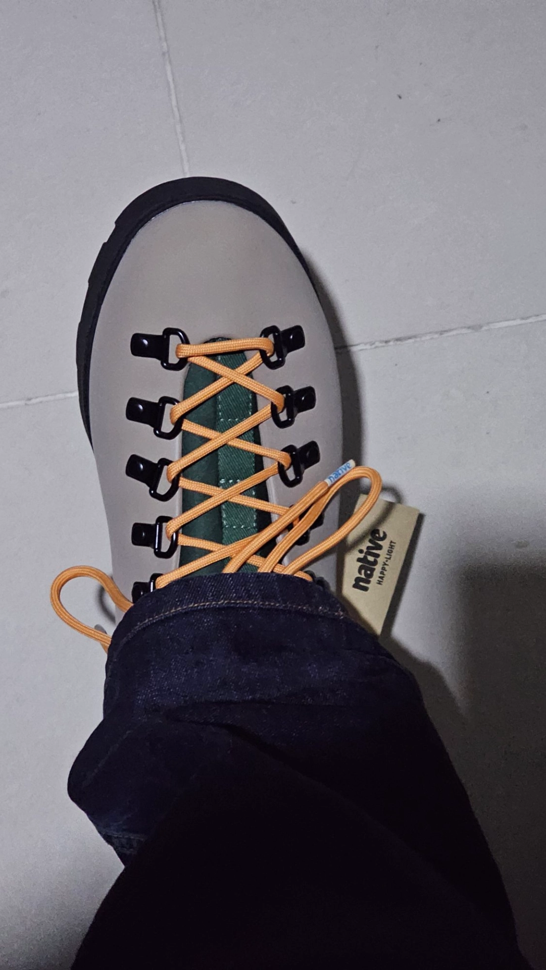 custom review-Native Shoes Мартин Ботинок Унисекс Серый