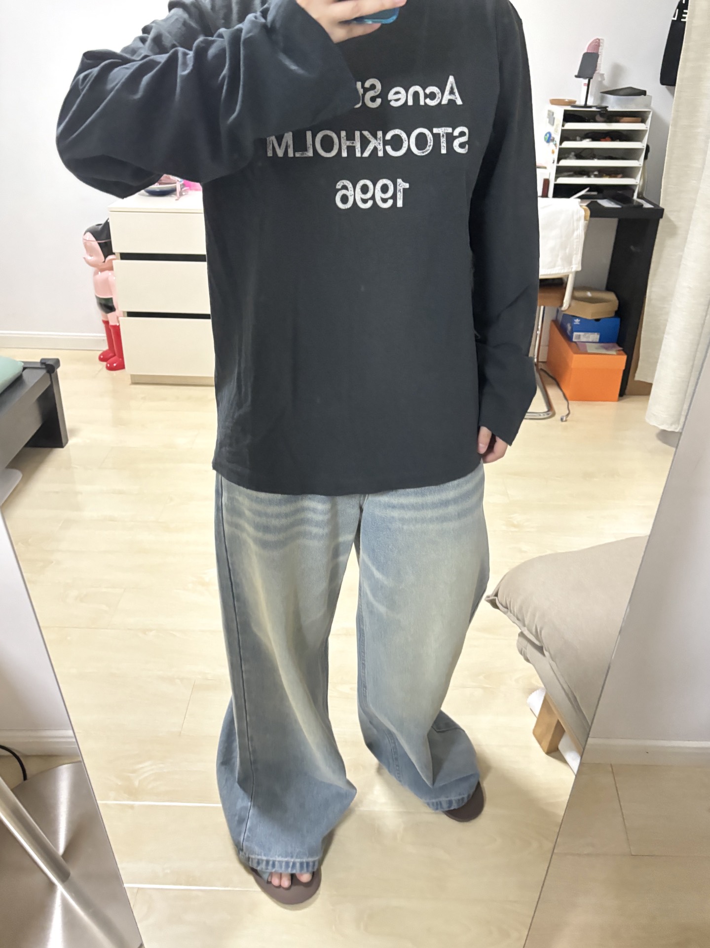 custom review-ACNE STUDIOS Свитшот Унисекс Черный