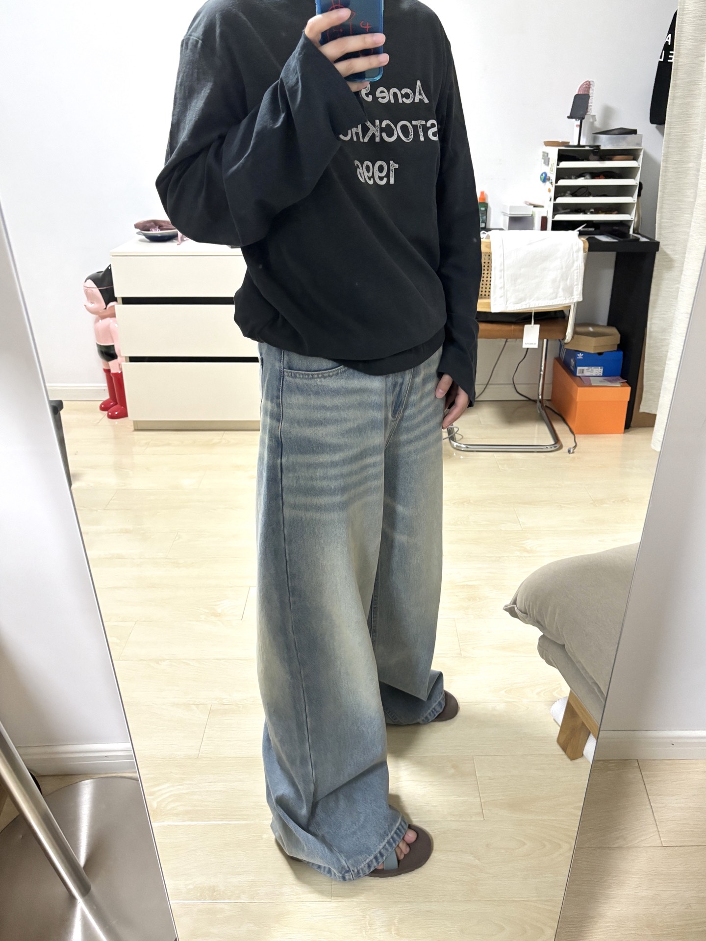 custom review-ACNE STUDIOS Свитшот Унисекс Черный