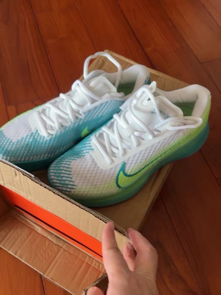 custom review-Nike Air Zoom Vapor 11 Дышащая Поддержка Низкий Топ Твердый Корт Теннисные Кроссовки Мужские Белые