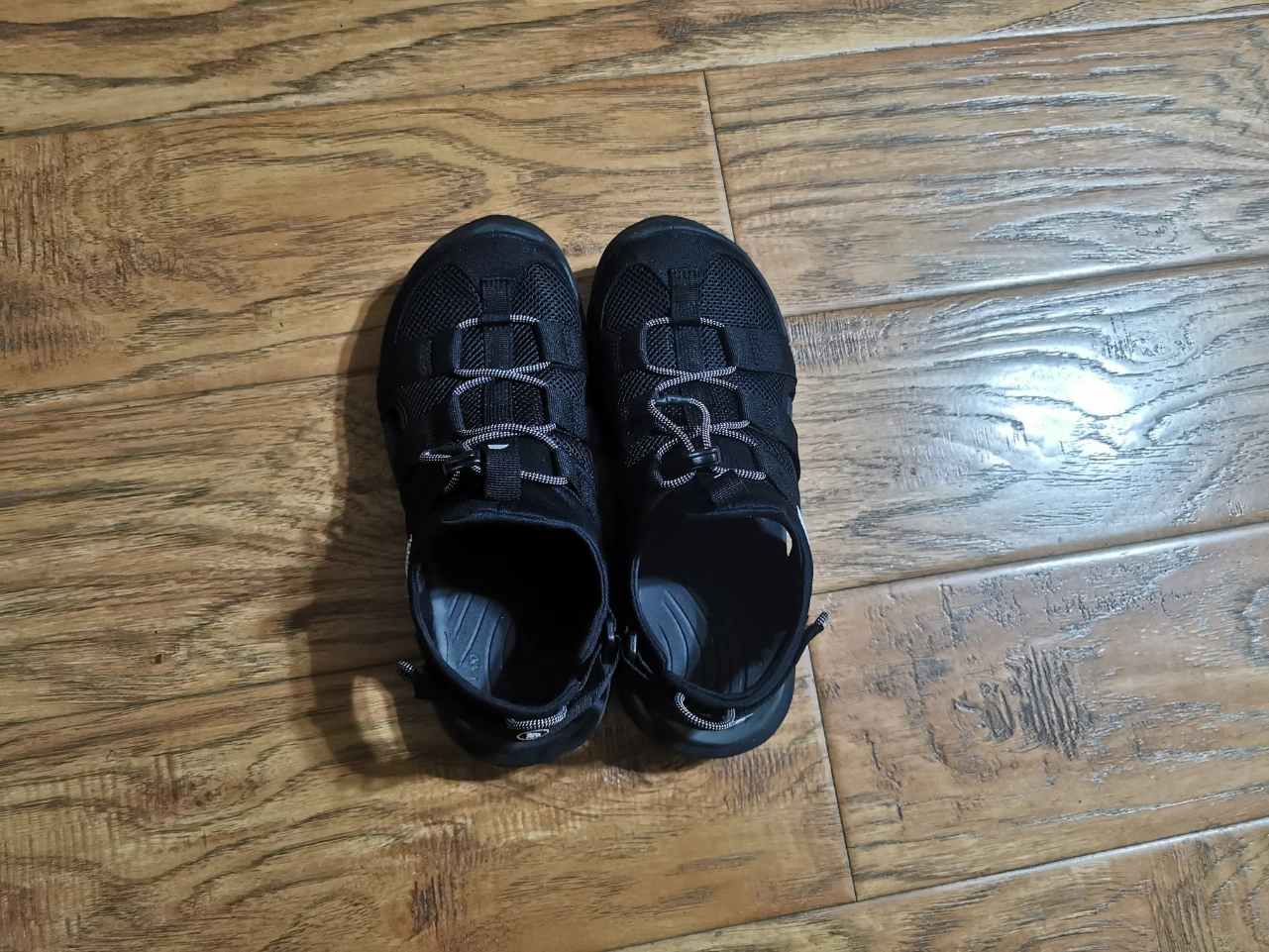 custom review-THE NORTH FACE EXPLORE CAMP Пляжные сандалии Мужские Черные