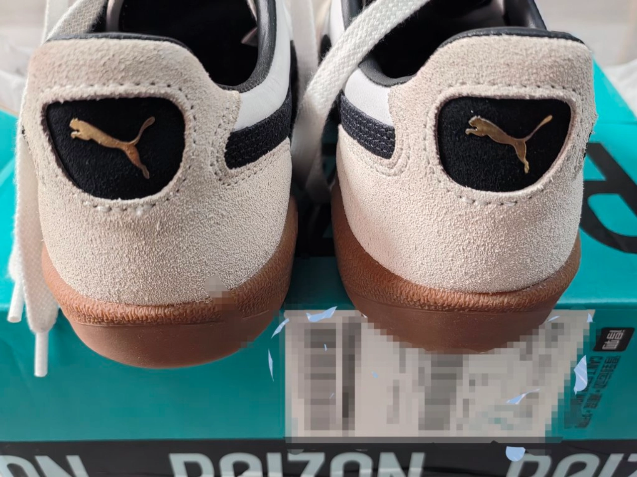 custom review-PUMA Palermo LTH Low Топ Скейтборд Кроссовки Унисекс Белый Серый Черный