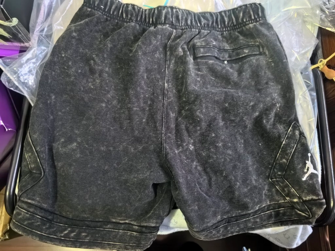 custom review-Jordan Essentials Повседневные шорты Мужские Черные