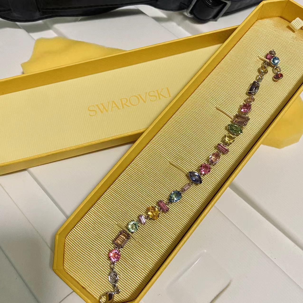 custom review-Swarovski Gema Браслеты с родиевым покрытием Женские