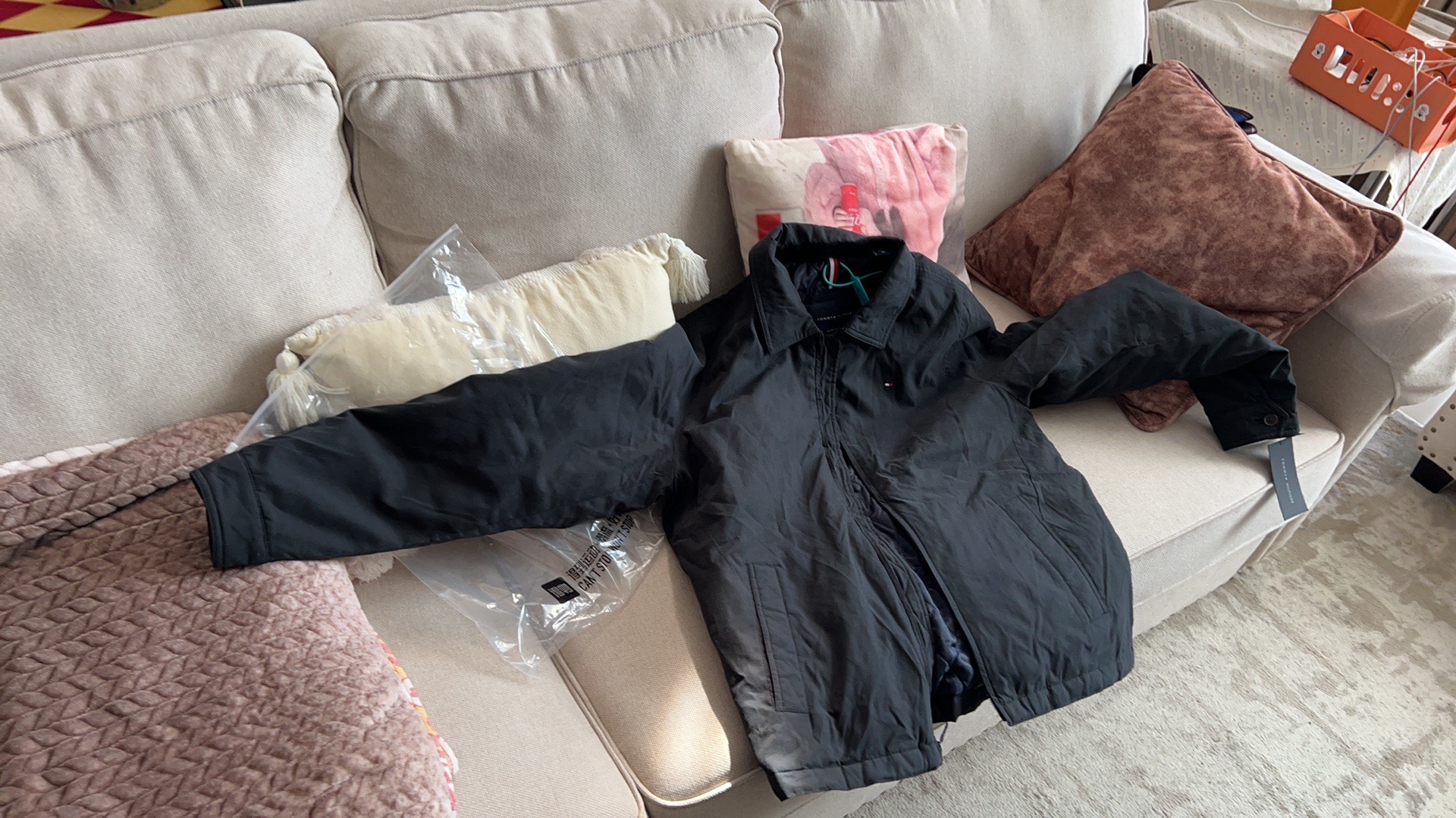 custom review-Tommy Hilfiger Куртка Мужская Черная