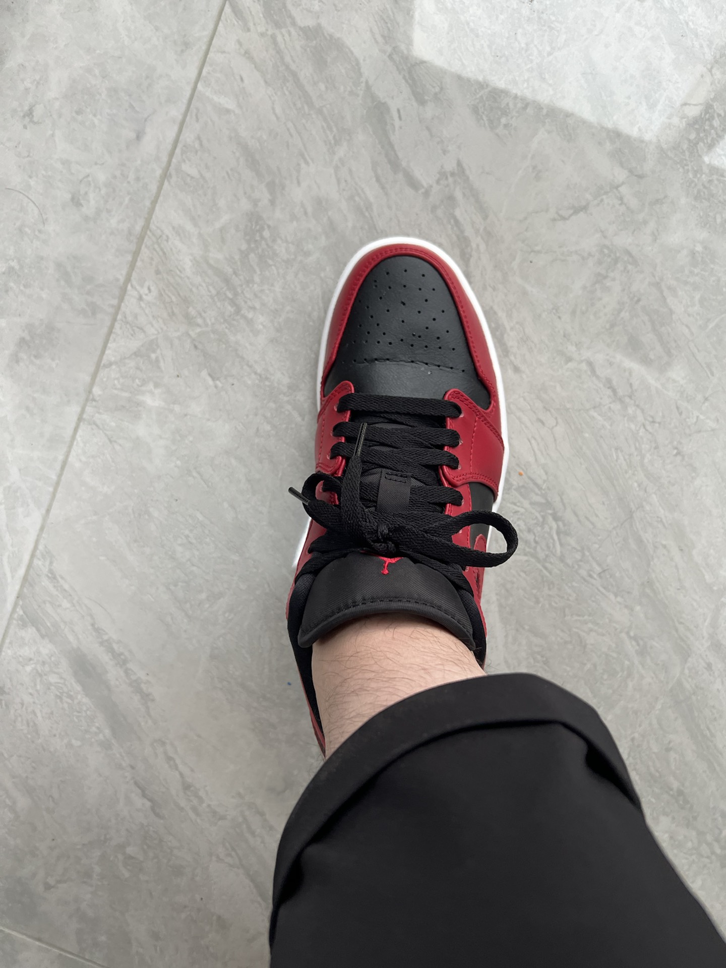 custom review-Air Jordan 1 Low 'Reverse Bred'