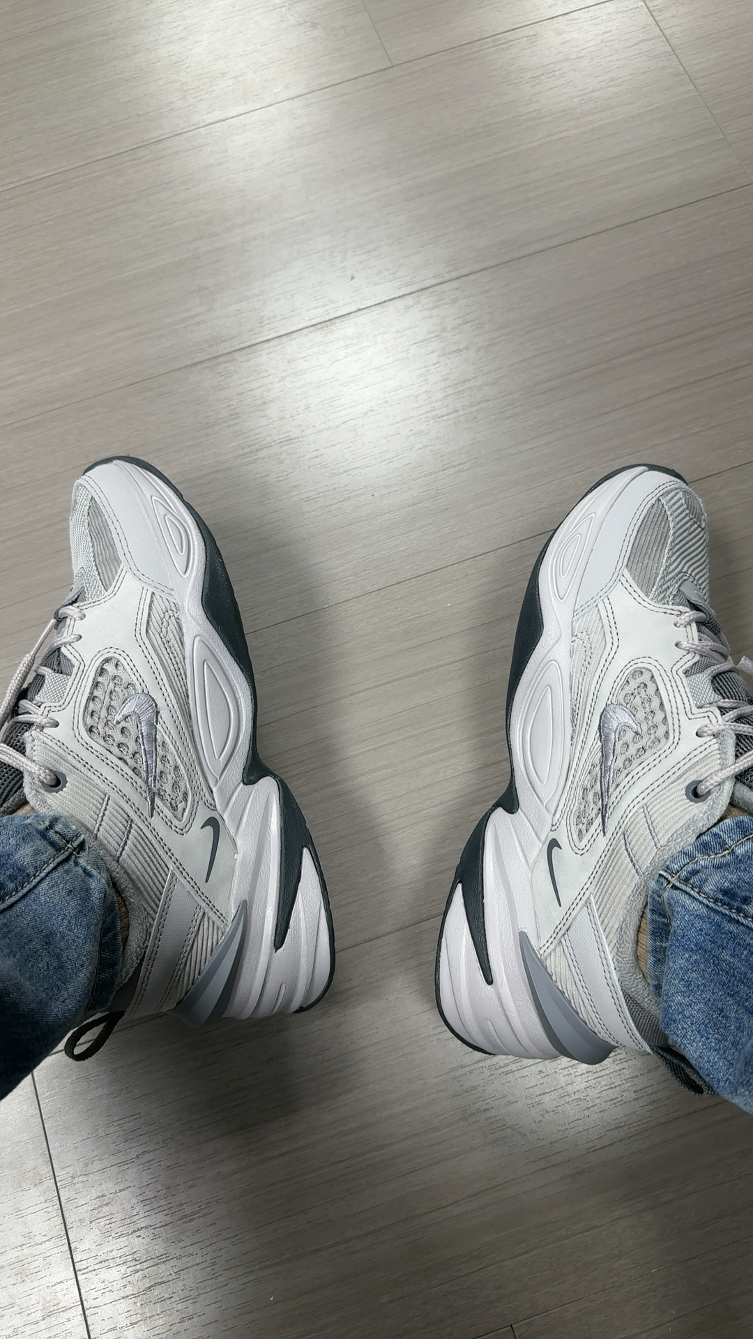 custom review-Nike M2K Tekno Atmosphere Grey