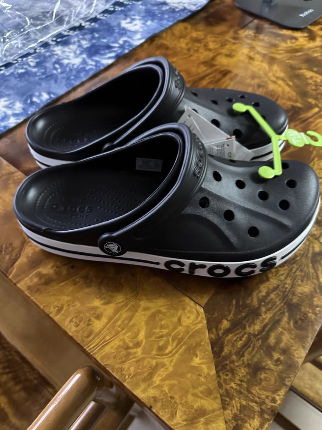 custom review-Crocs Bayaband Clog Sabo Унисекс Черный