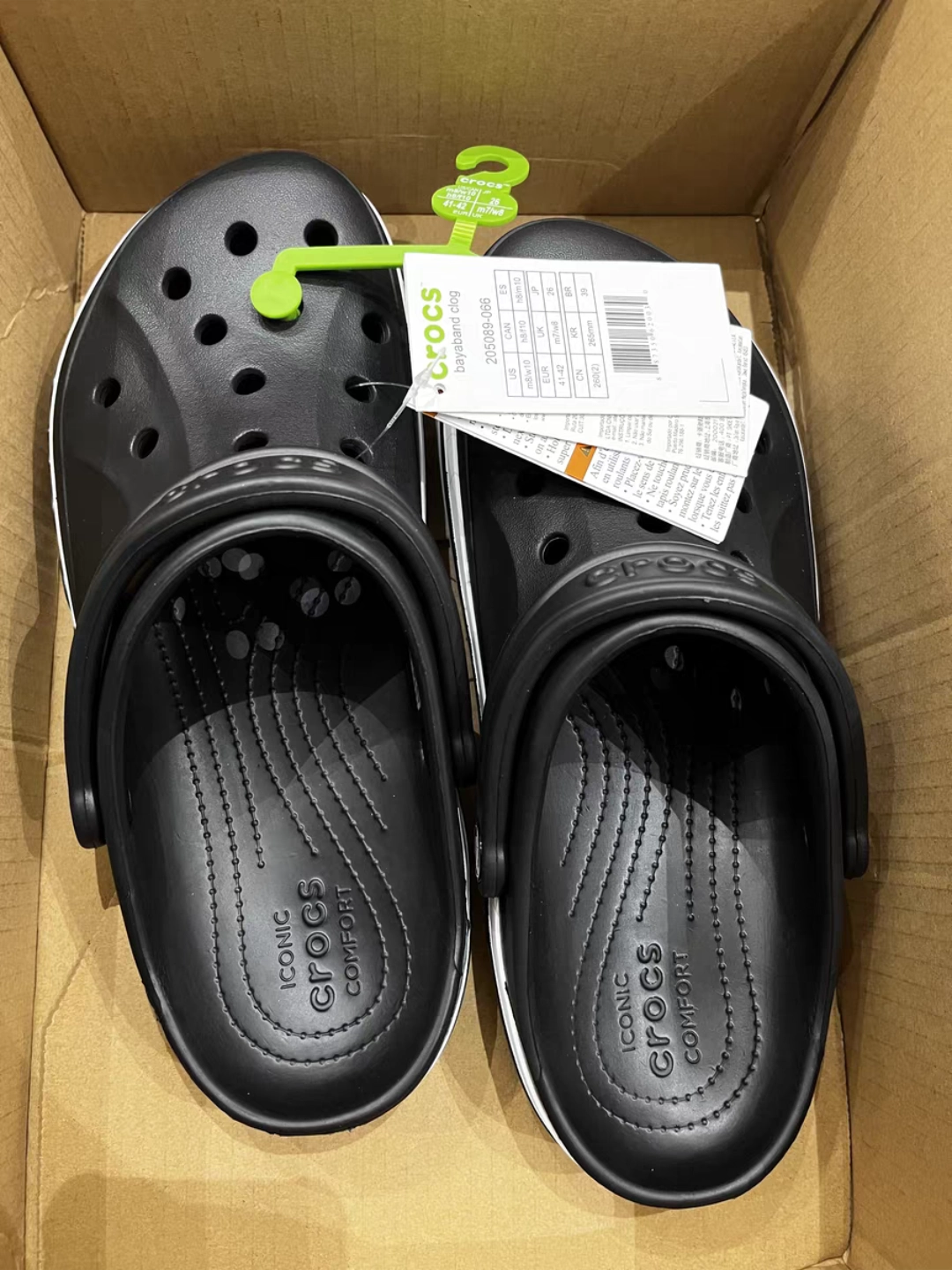 custom review-Crocs Bayaband Clog Sabo Унисекс Черный