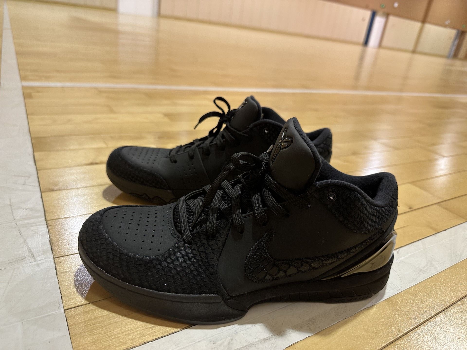 custom review-Nike Kobe 4 Protro "Black Mamba"