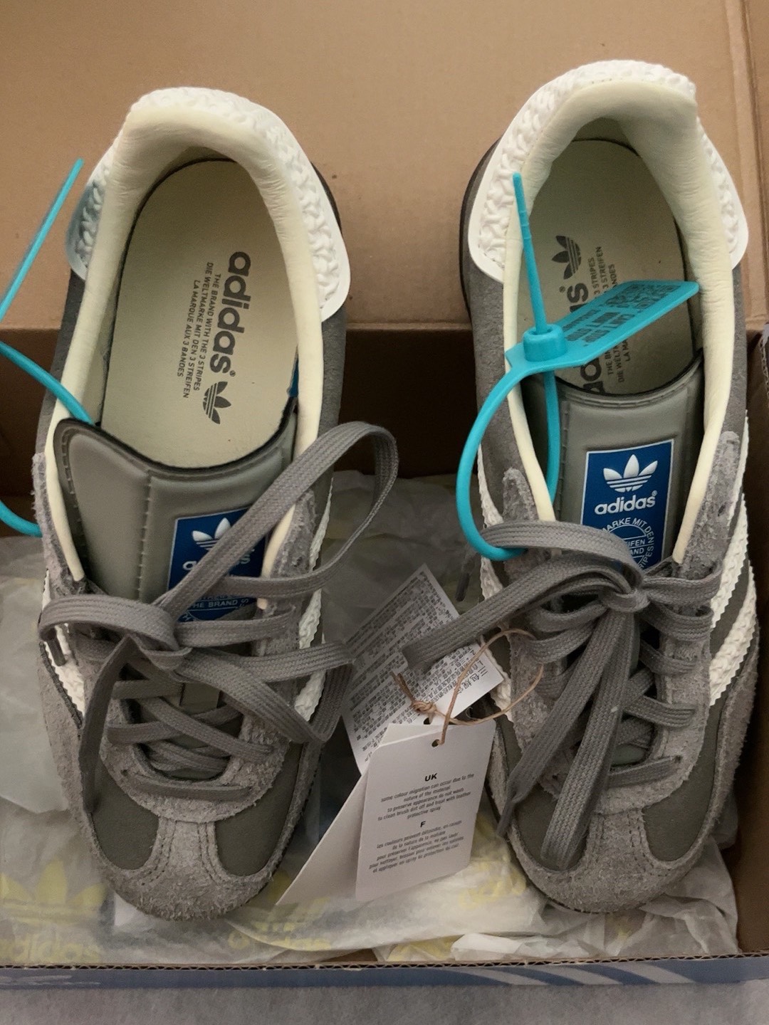 custom review-Adidas Originals GAZELLE INDOOR T Trainers Low Топ Кроссовки для скейтбординга Унисекс Серый Белый