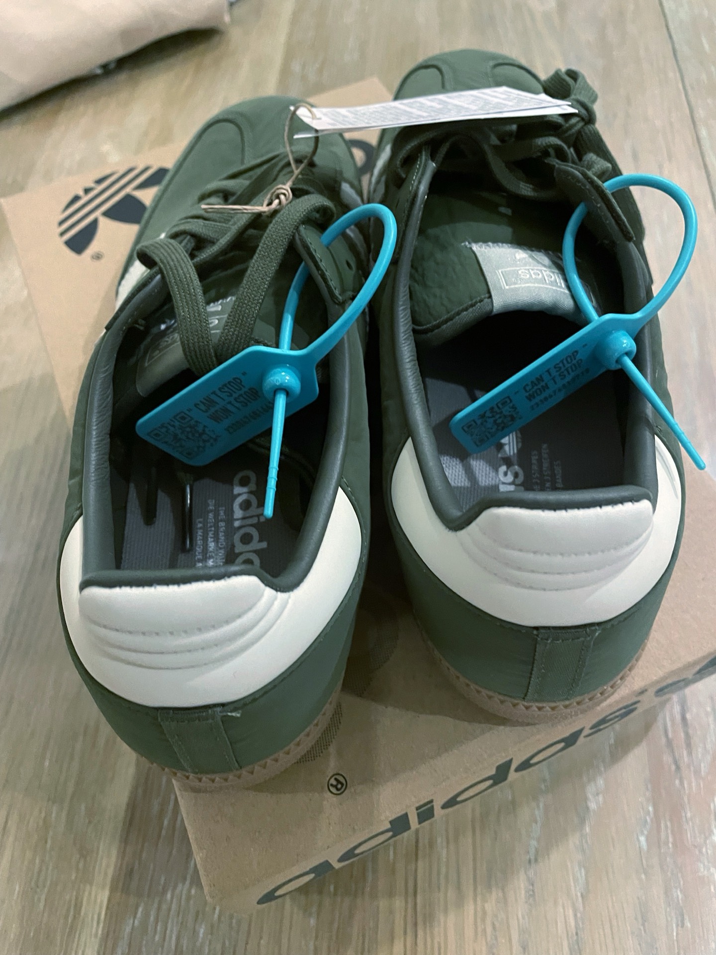 custom review-Adidas Originals SAMBA OG Low Топ Скейтборд Кроссовки Унисекс Оливково-зеленый