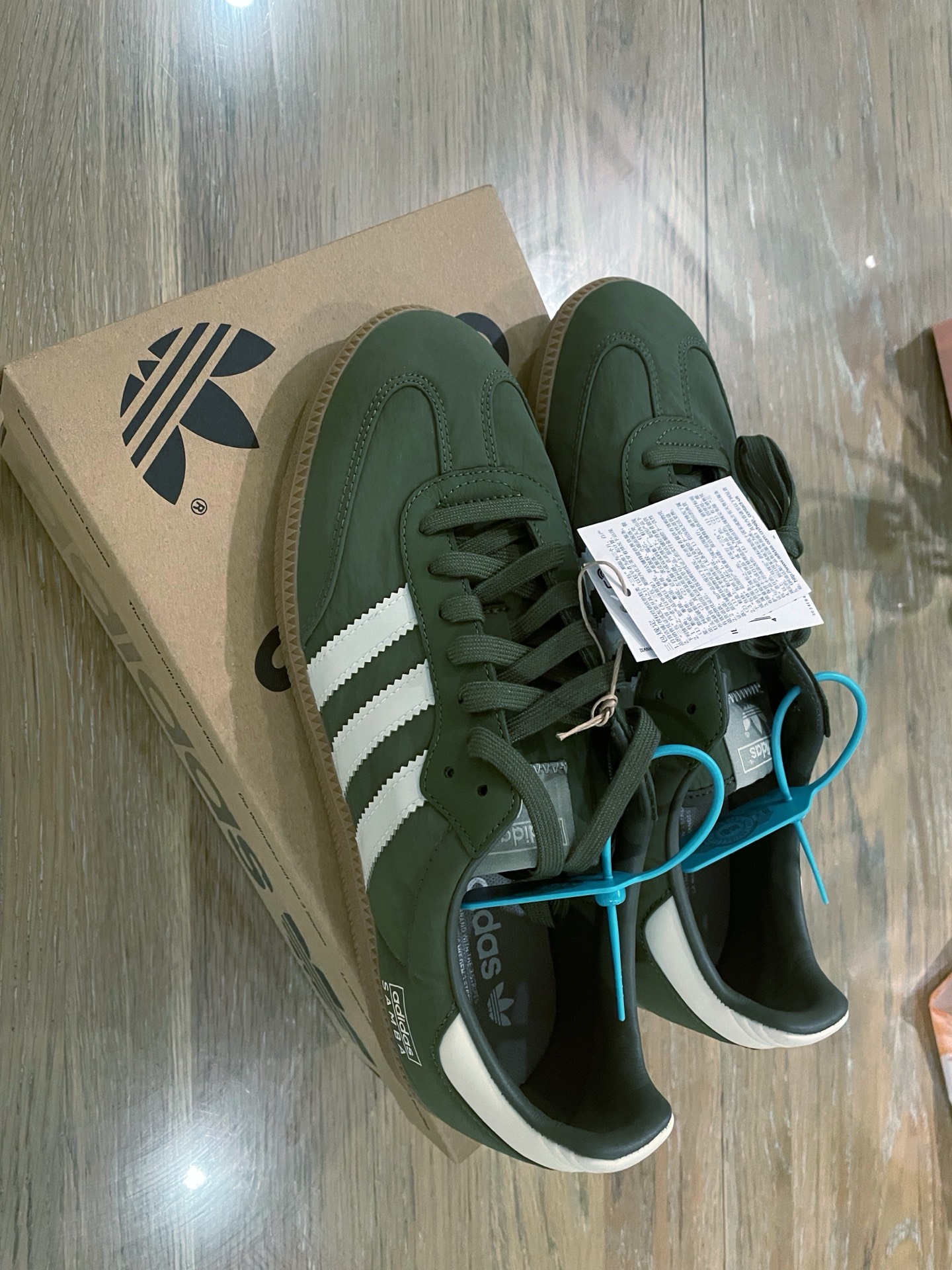 custom review-Adidas Originals SAMBA OG Low Топ Скейтборд Кроссовки Унисекс Оливково-зеленый