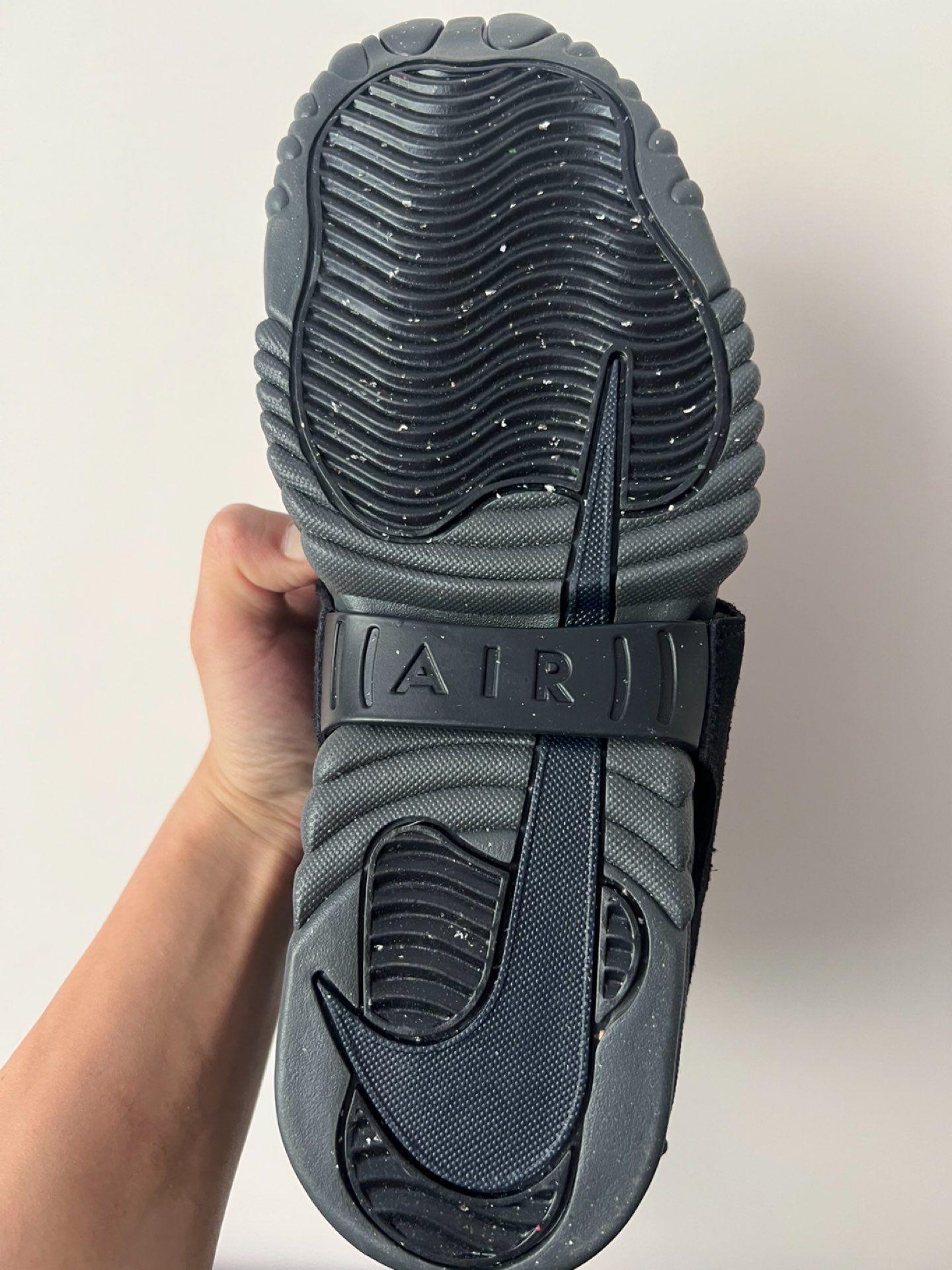 custom review-Nike Air Adjust FORCE MID Топ Винтажные баскетбольные кроссовки Женские Черный