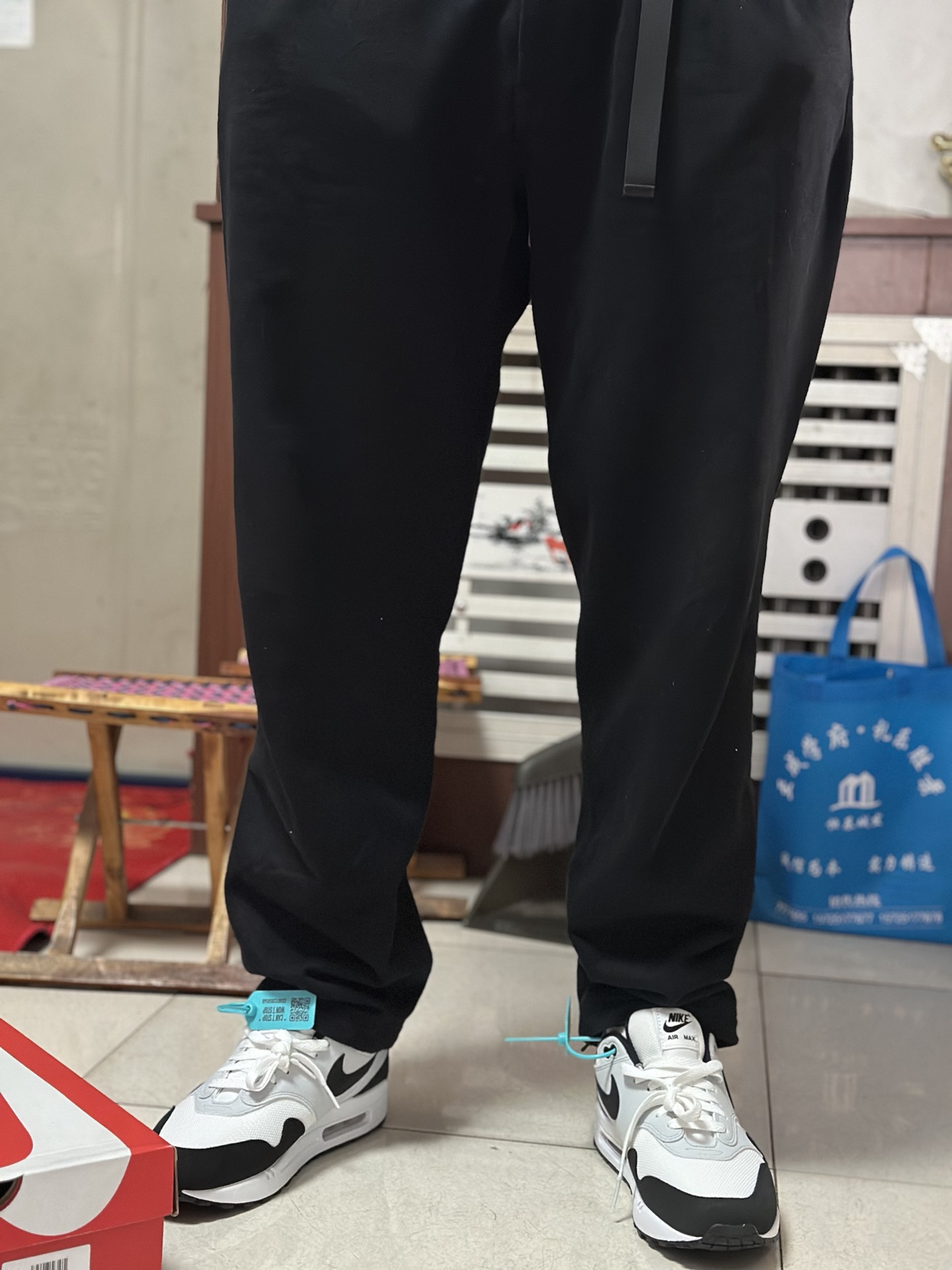 custom review-Nike Air Max 1 Low Топ Casual Мужской Белый Серый Черный