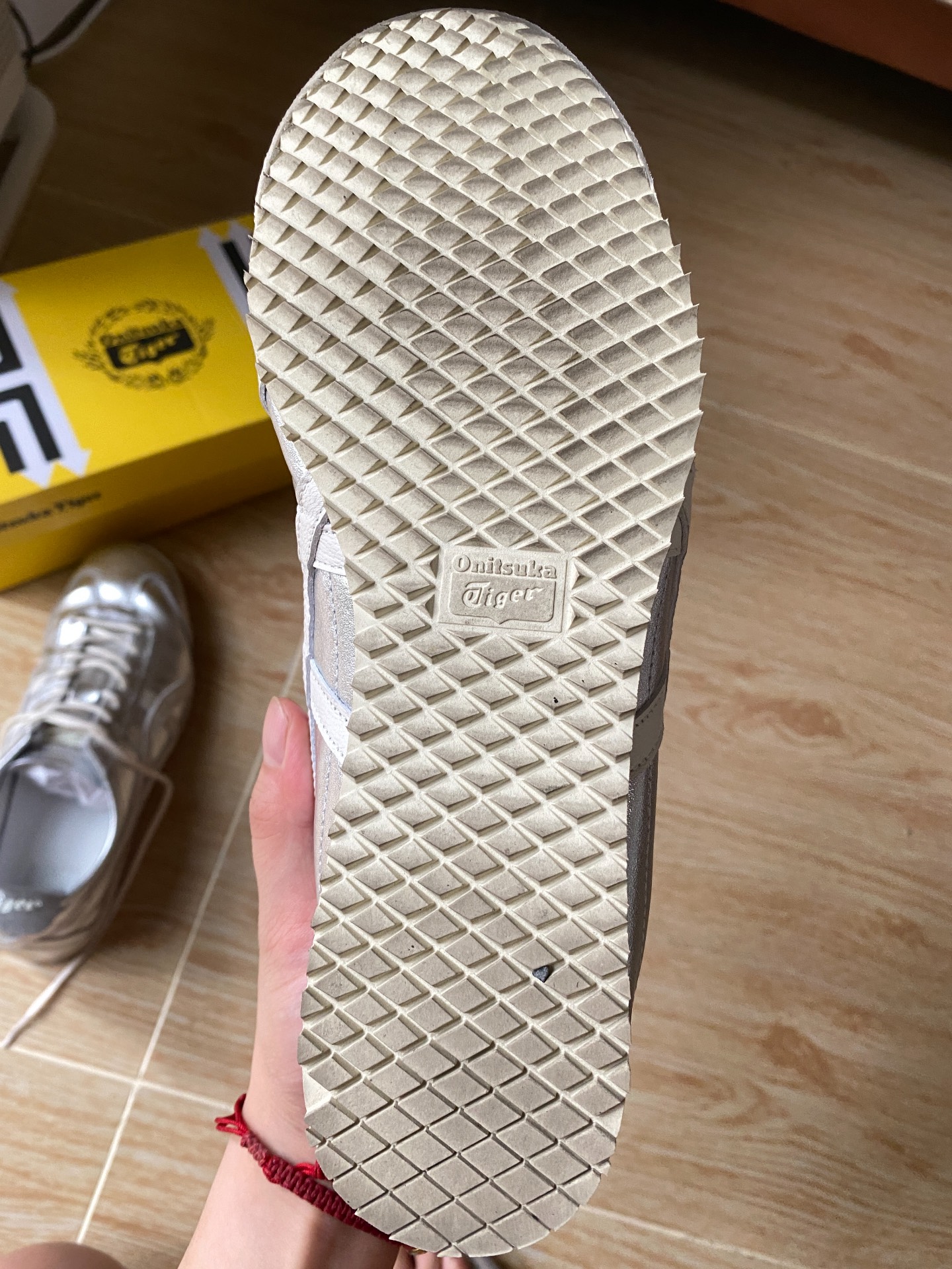 custom review-Onitsuka Tiger MEXICO 66 Амортизация Противоскользящий Отскок Низкий Верх Уникальная Резиновая Формула Onitsuka Tiger