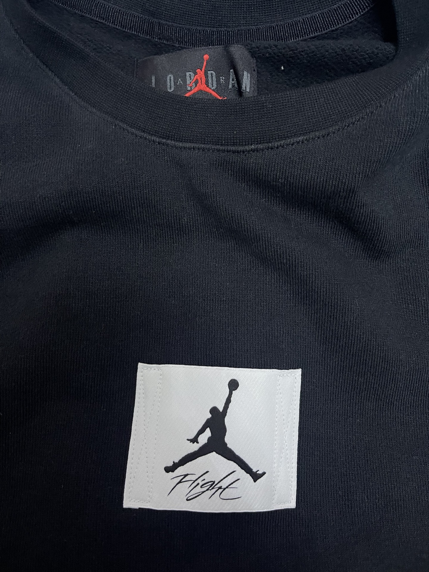 custom review-JORDAN Черный Мужской Свитшот