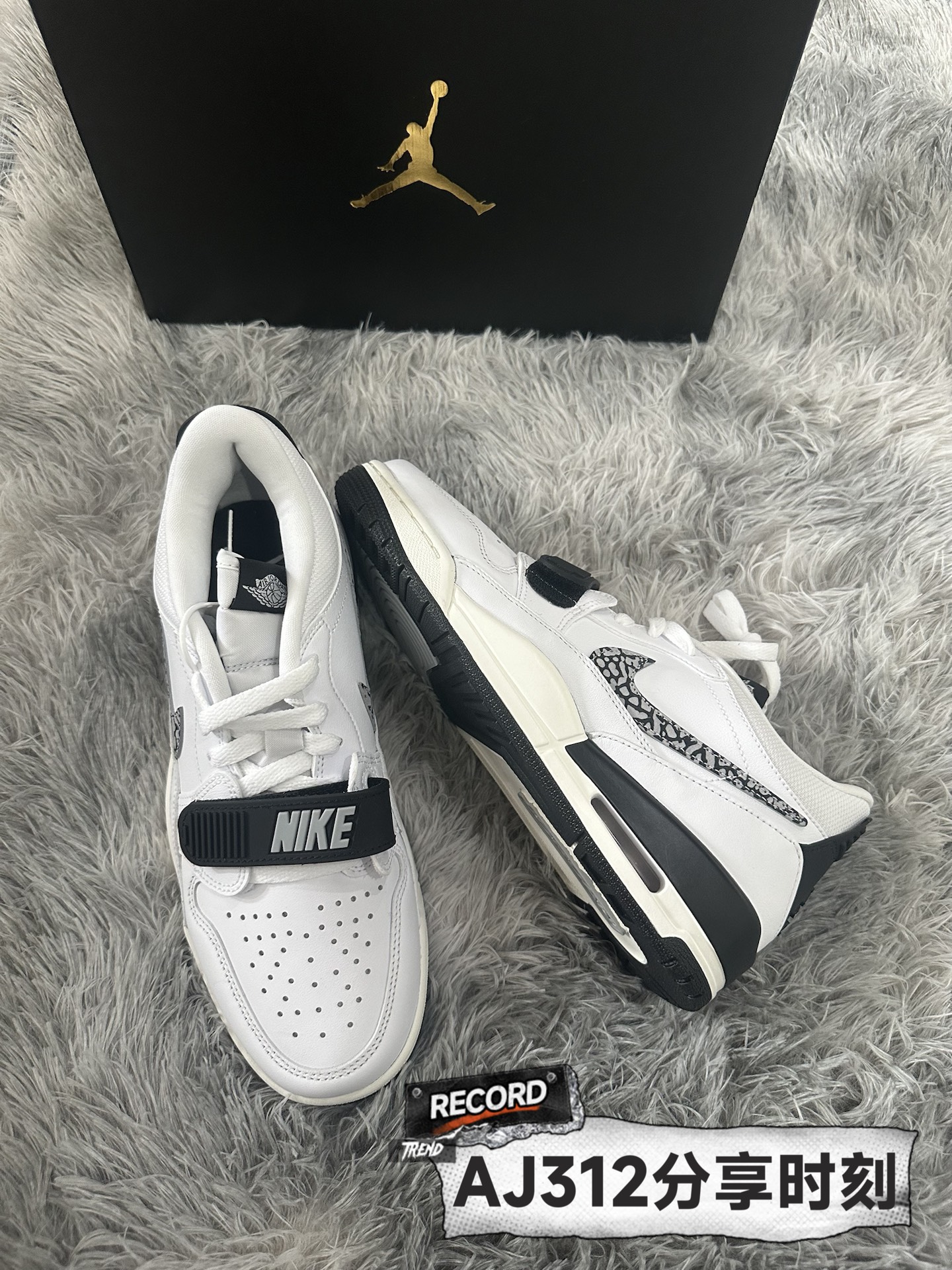 aj312黑白"小熊猫"百搭配色97