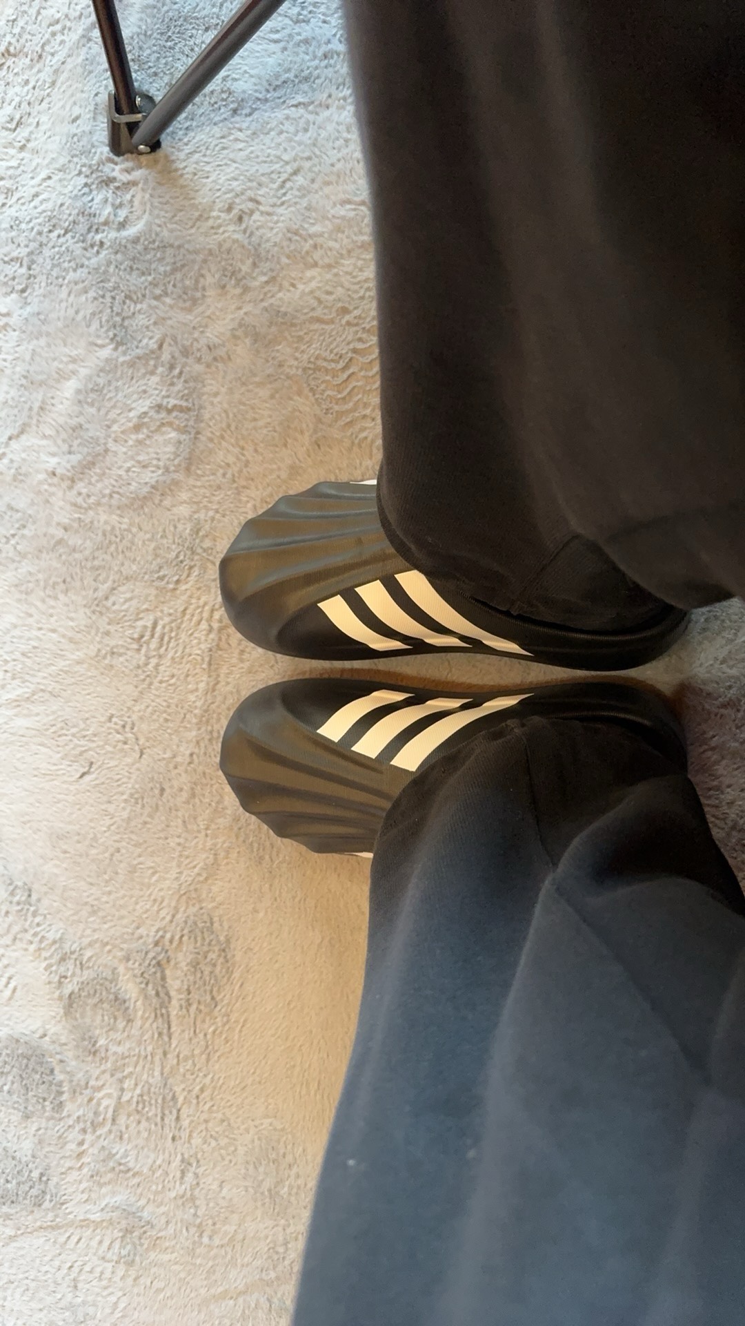 custom review-Adidas Originals AdiFOM SUPERSTAR MULE EVA Домашние тапочки Унисекс Черный Белый