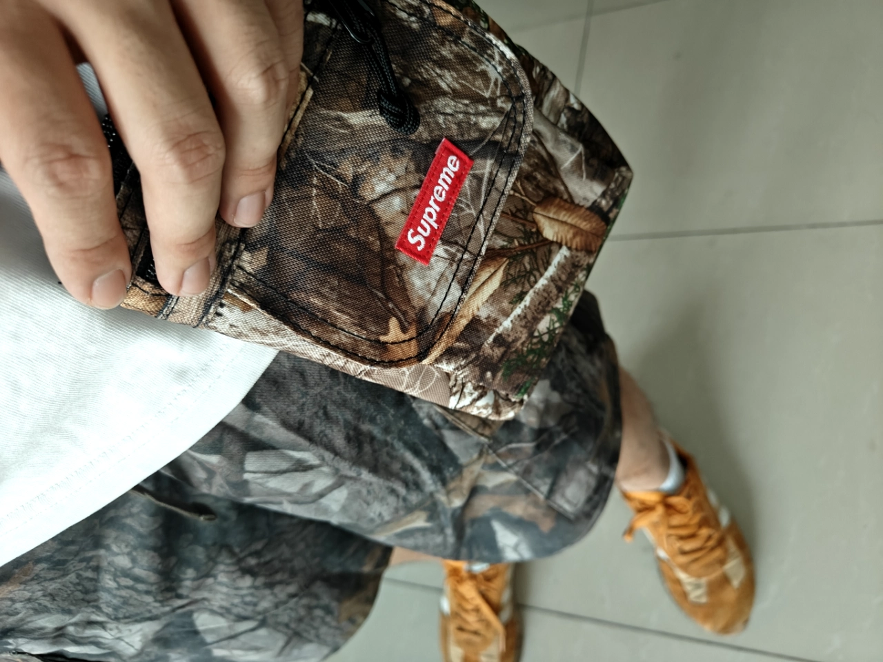 custom review-Supreme Нейлоновая сумка через плечо сумка на плечо стандартная унисекс коричневый