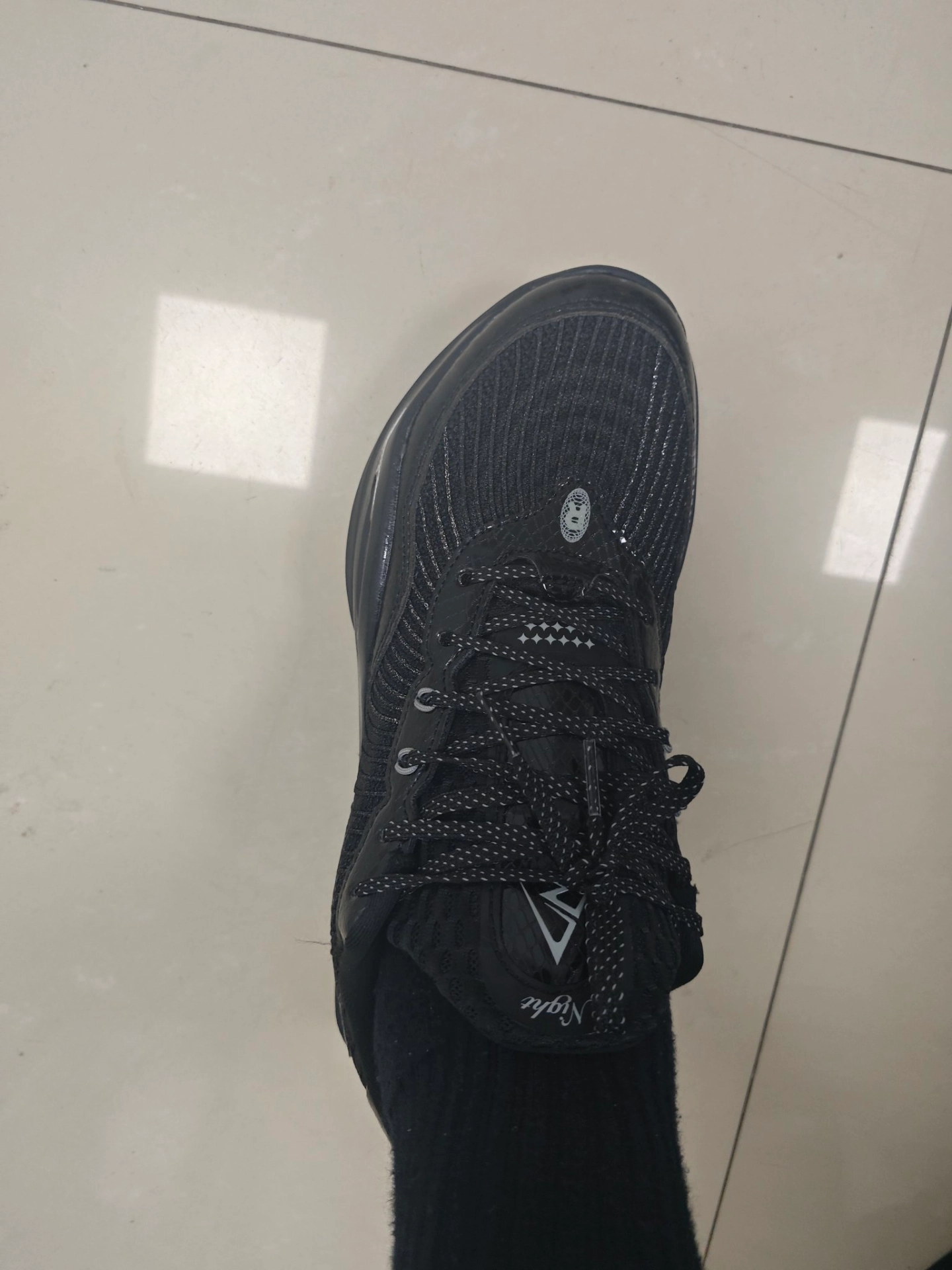 custom review-RIGORER Reeves Generation Cushioning Anti Slip And Wear Resistant Low Top Basketball Shoes Men's Black