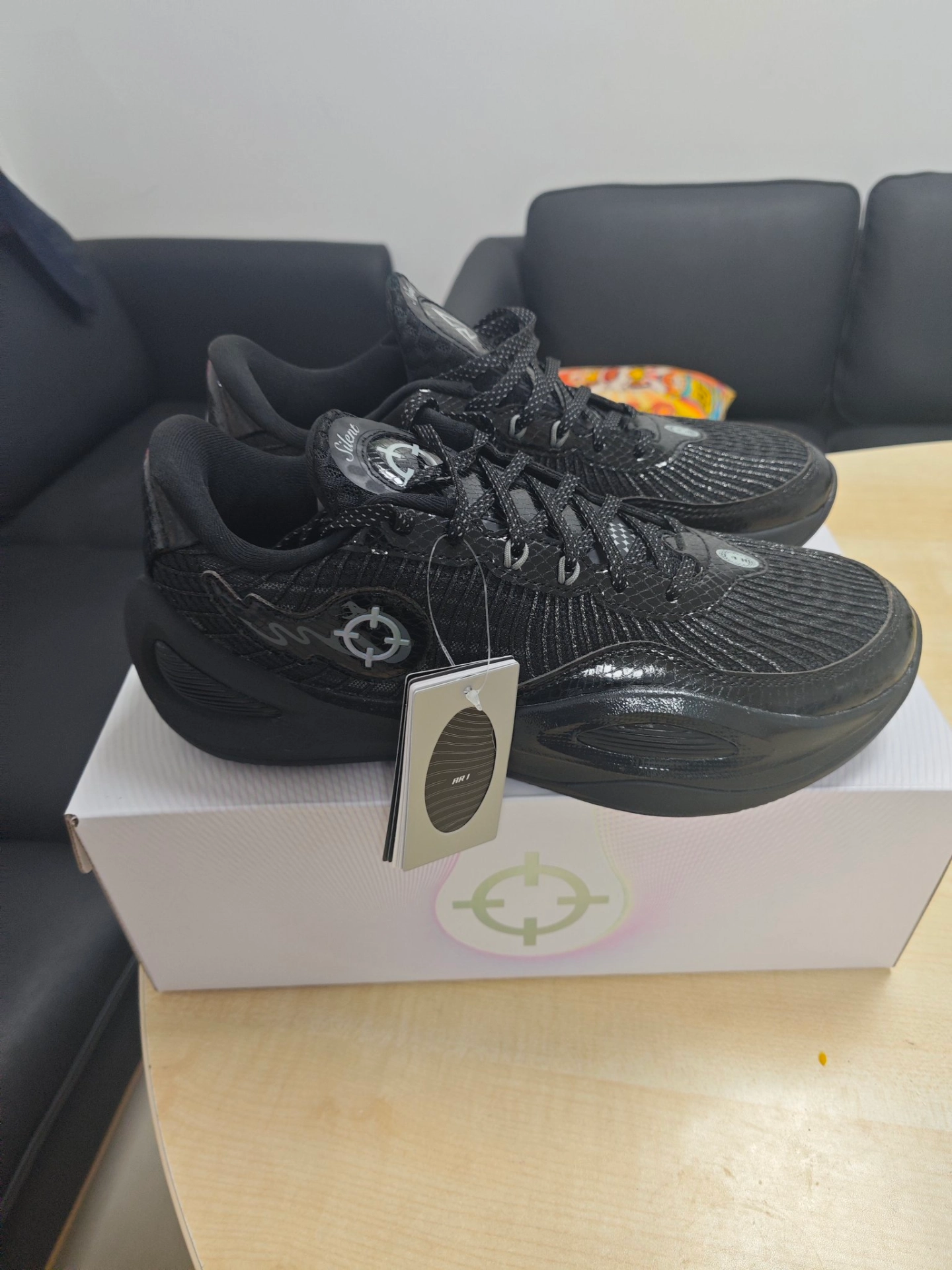 custom review-RIGORER Reeves Generation Cushioning Anti Slip And Wear Resistant Low Top Basketball Shoes Men's Black