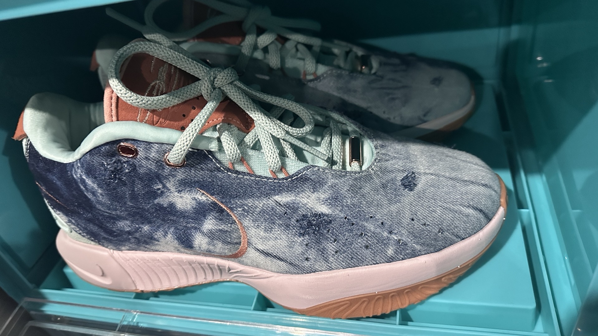 custom review-Nike Lebron 21 EP Lebron 21 Low Топ Баскетбольные кроссовки Мужской Ледяной Изумрудно-синий